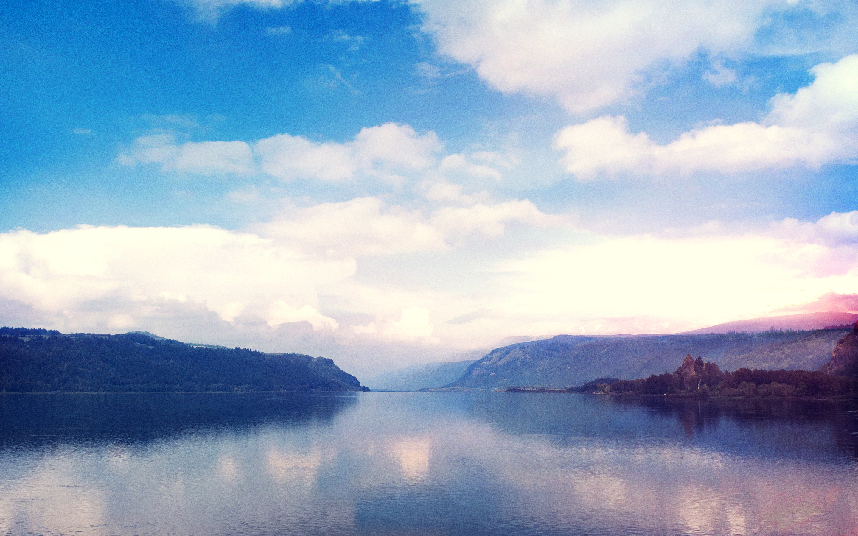 Laden Sie das Natur, Seen, See, Wolke, Erde/natur, Spiegelung-Bild kostenlos auf Ihren PC-Desktop herunter