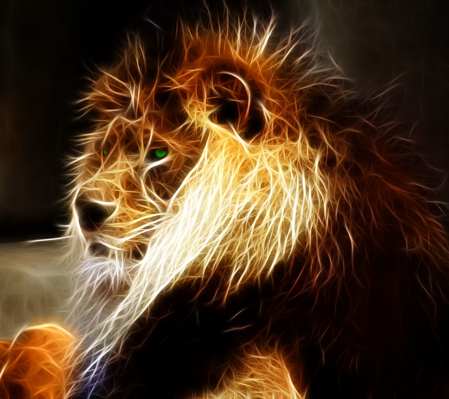 Download mobile wallpaper Cats, Lion, Animal for free.