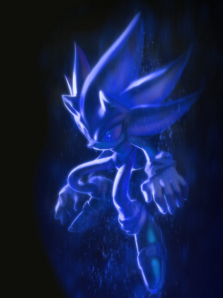 Mobile wallpaper super sonic, video game, sonic the hedgehog, sonic