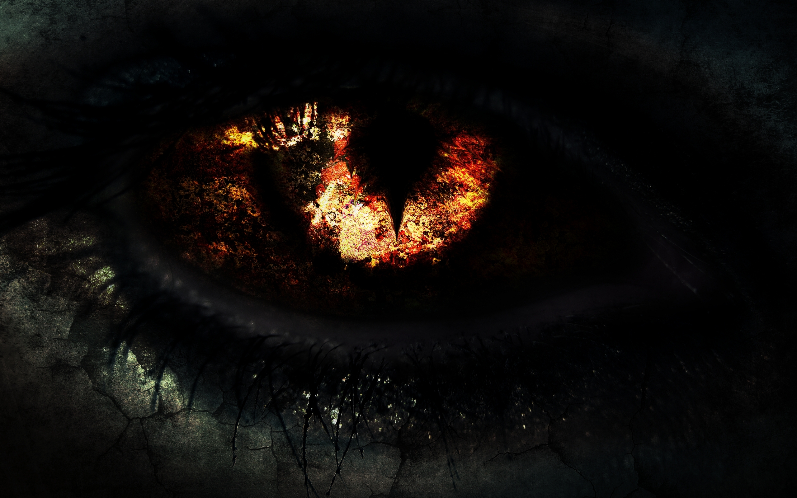 Download mobile wallpaper Eye, Dark for free.