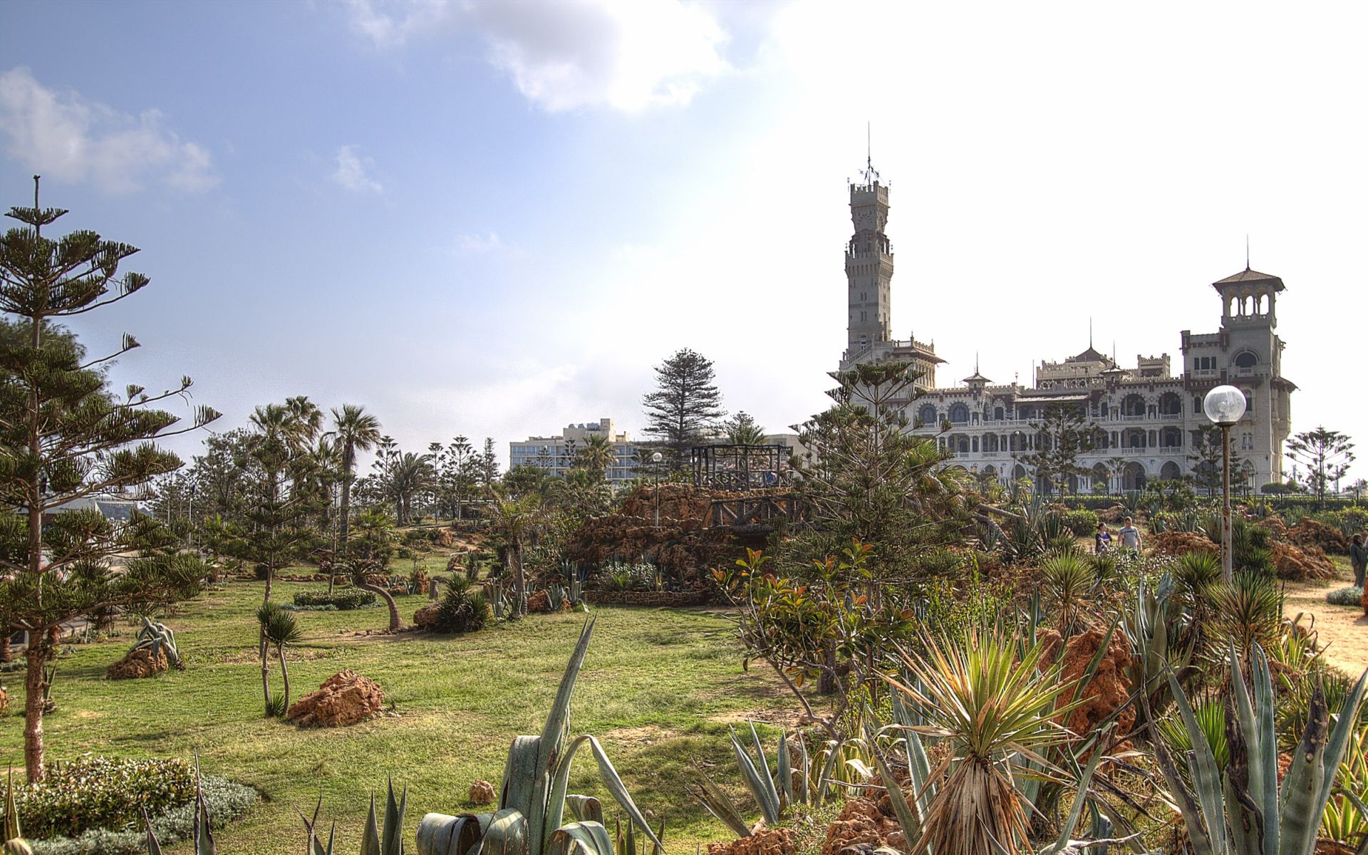 man made, montaza palace, palaces