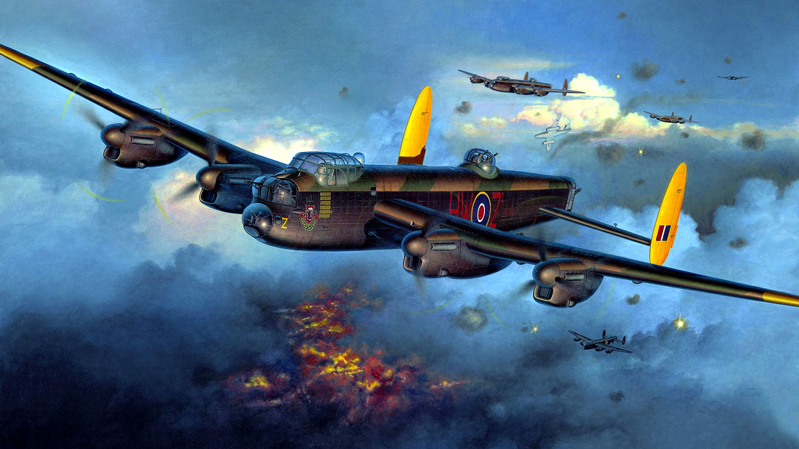 Baixar papéis de parede de desktop Avro Lancaster HD