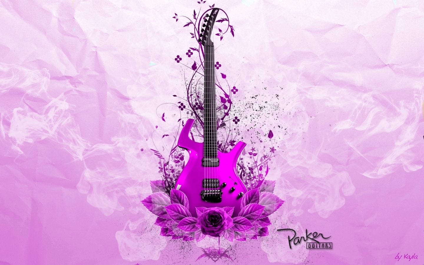 music, purple, guitar