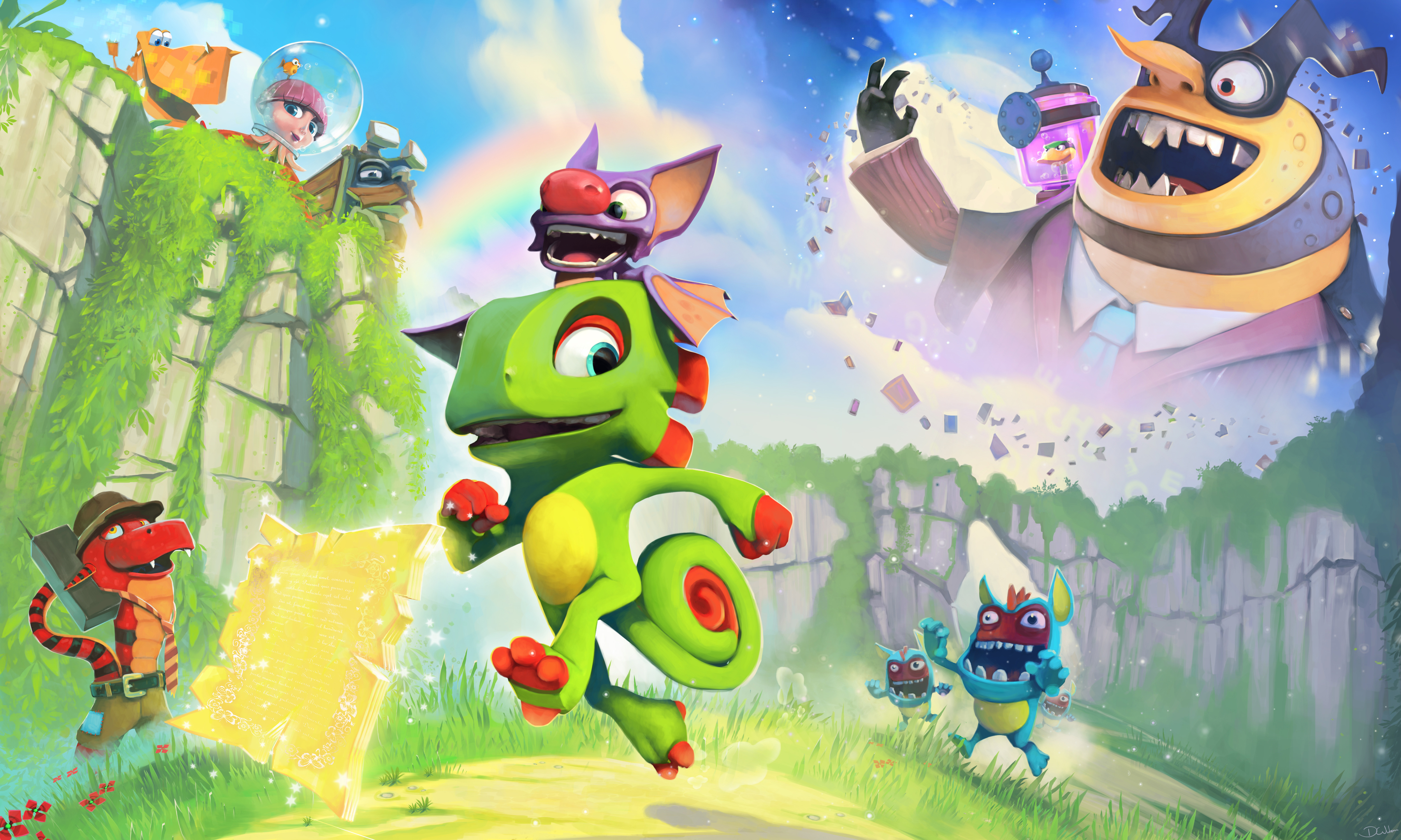 HD Yooka Laylee Android Images