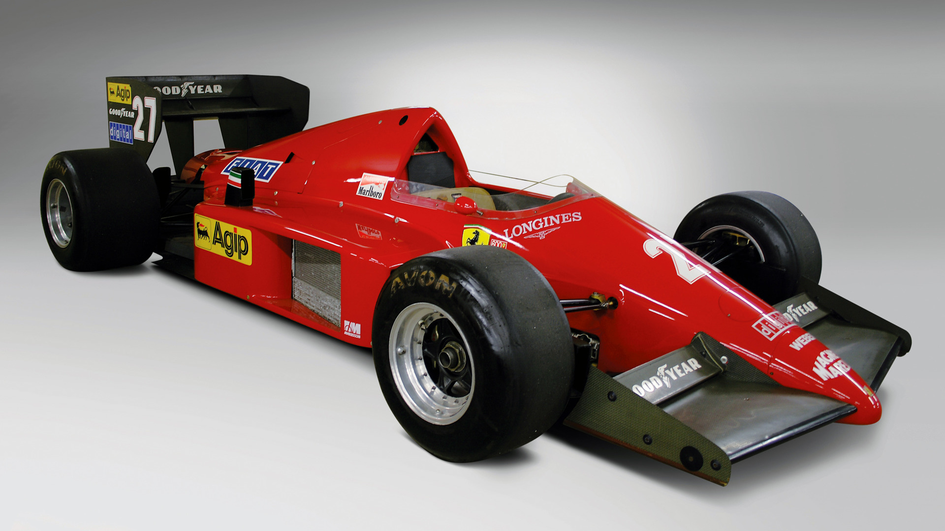 PCデスクトップにフェラーリ, 車, 式1, レースカー, 乗り物, フェラーリ F1 86画像を無料でダウンロード