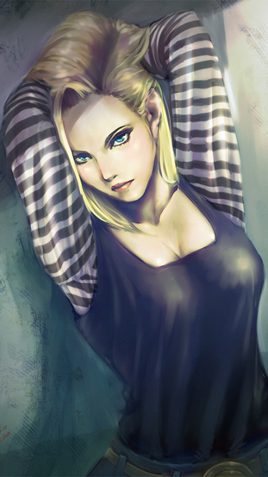 Handy-Wallpaper Dragon Ball, Animes, Dragonball Z, Android 18 (Dragonball) kostenlos herunterladen.