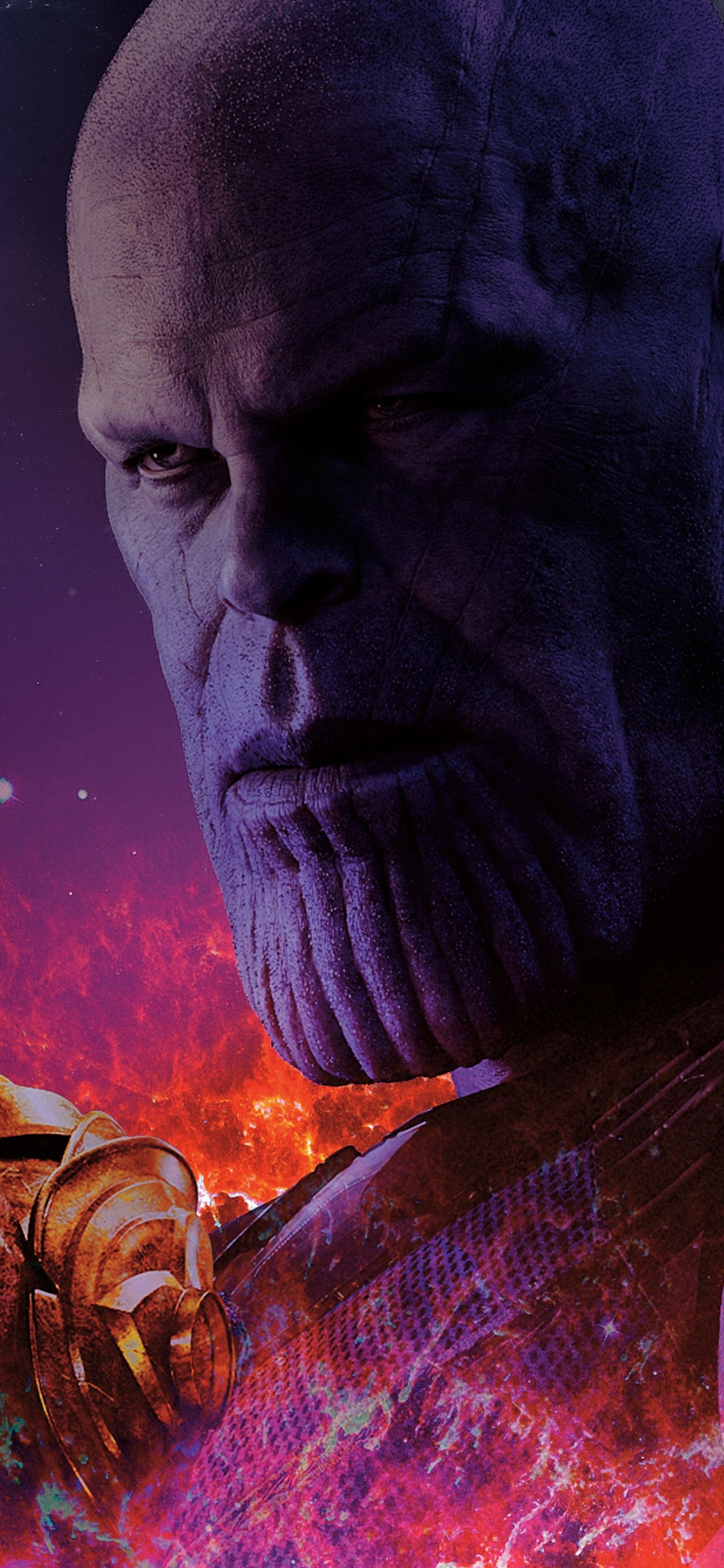 Handy-Wallpaper Filme, Die Rächer, Josh Brolin, Thanos, Unendlicher Handschuh, Avengers: Infinity War kostenlos herunterladen.