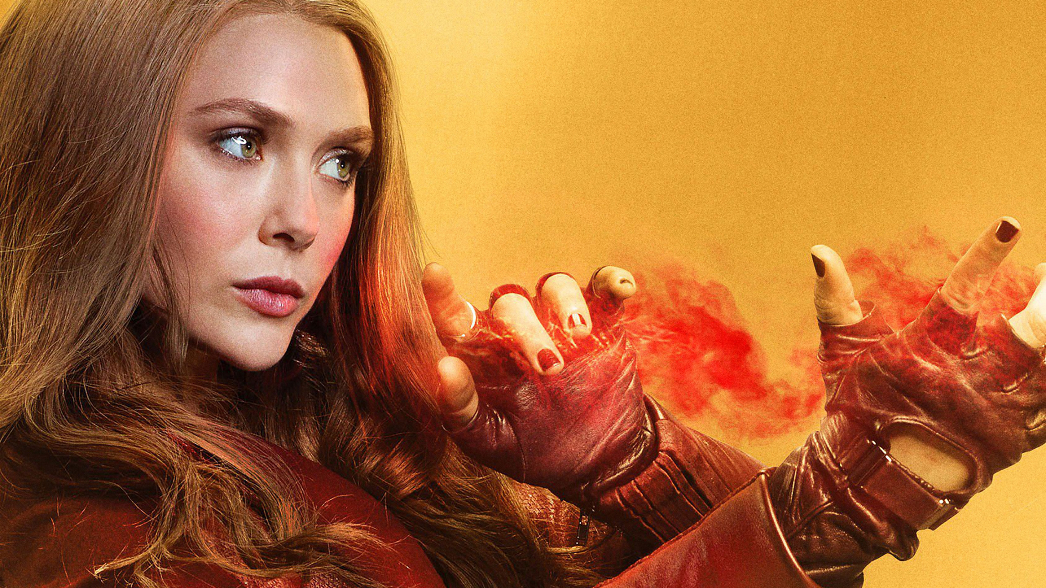 Free download wallpaper Movie, The Avengers, Scarlet Witch, Elizabeth Olsen, Avengers: Infinity War on your PC desktop