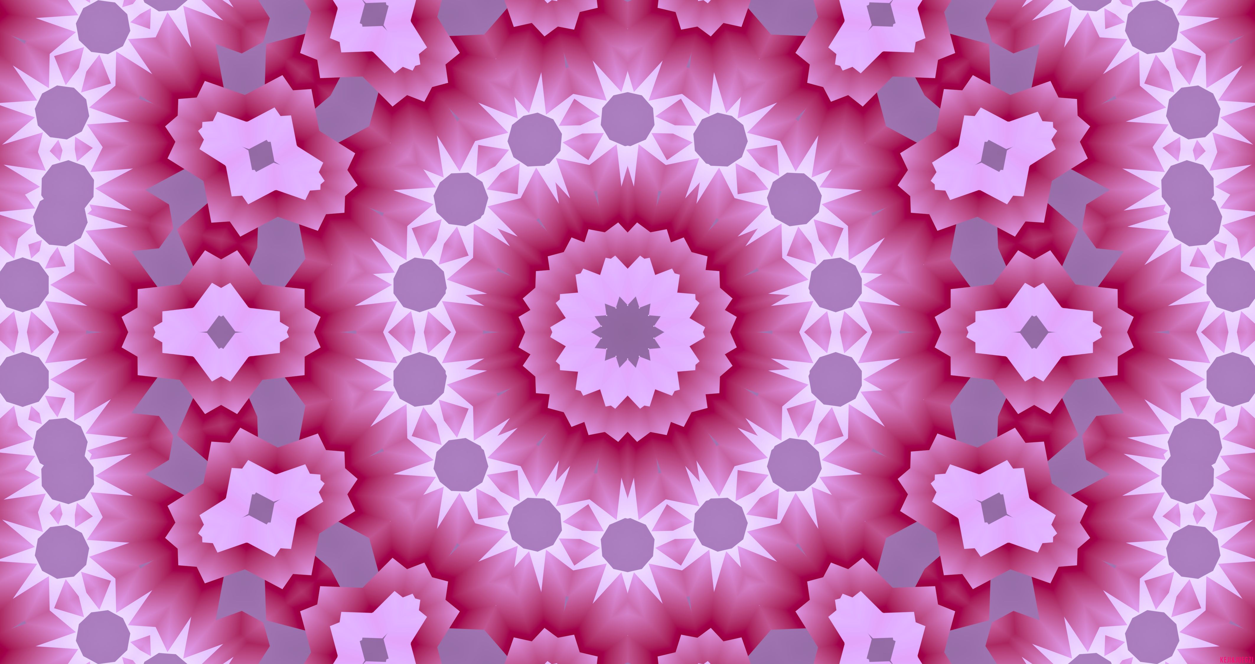 Download mobile wallpaper Abstract, Pink, Pattern, Kaleidoscope for free.