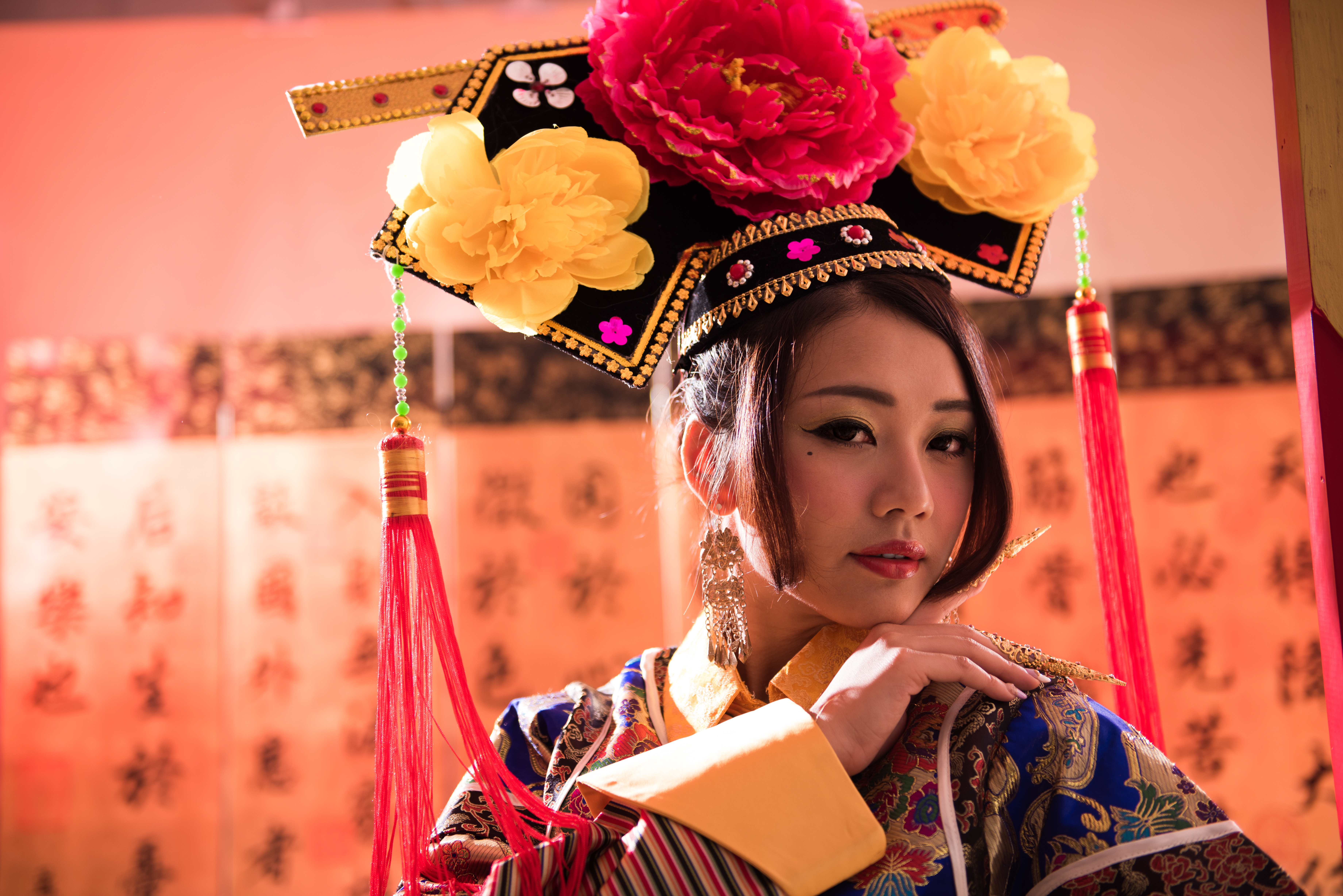 Téléchargez des papiers peints mobile Chinois, Femmes, Taïwanais, Costume Traditionnel, Qián Furen gratuitement.