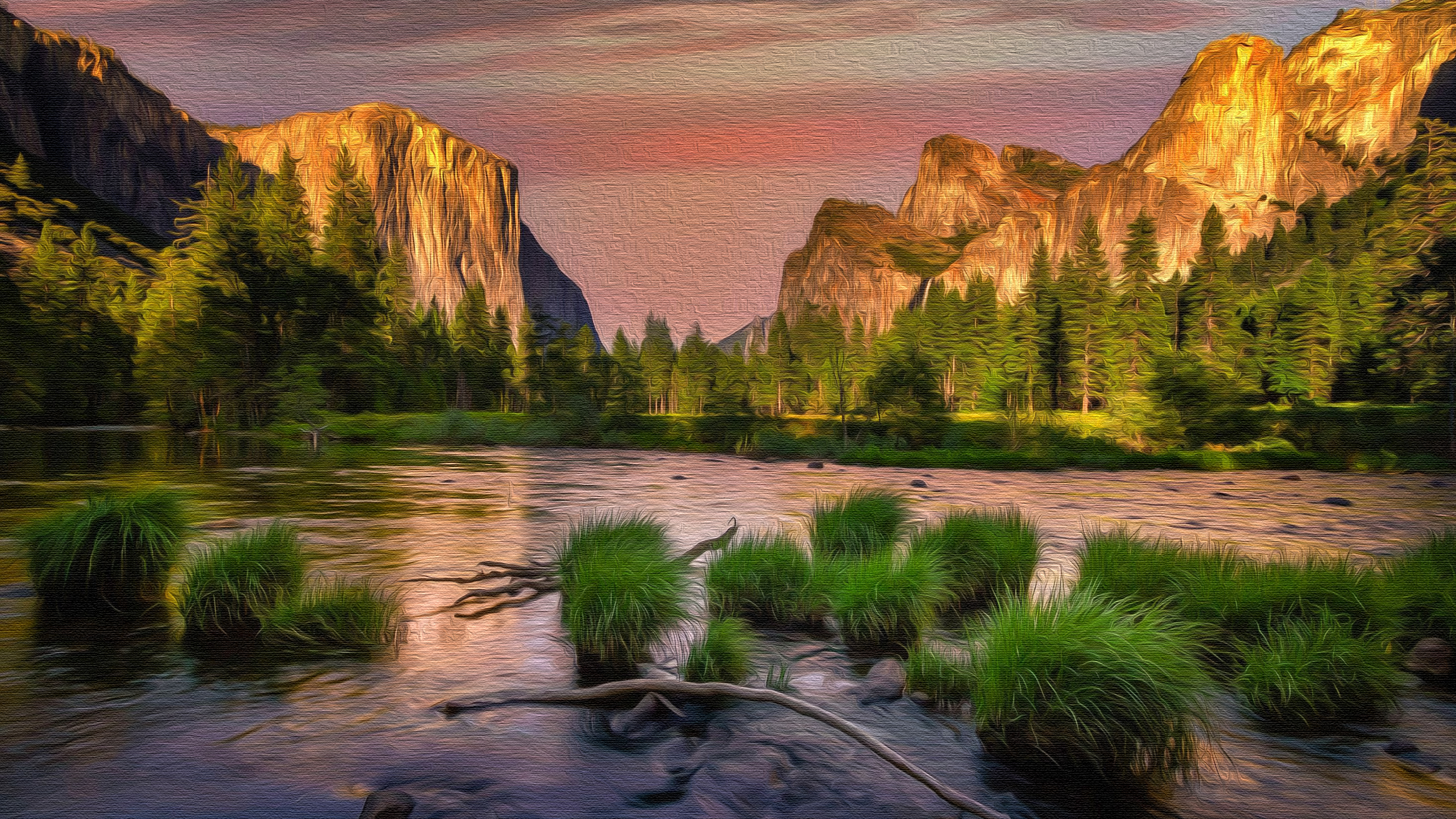 Free download wallpaper Sunset, Mountain, Earth, River on your PC desktop