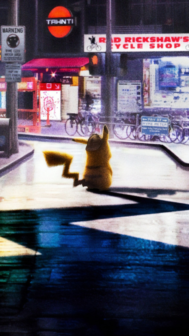 Download mobile wallpaper Pokémon, Pikachu, Movie, Pokémon Detective Pikachu for free.