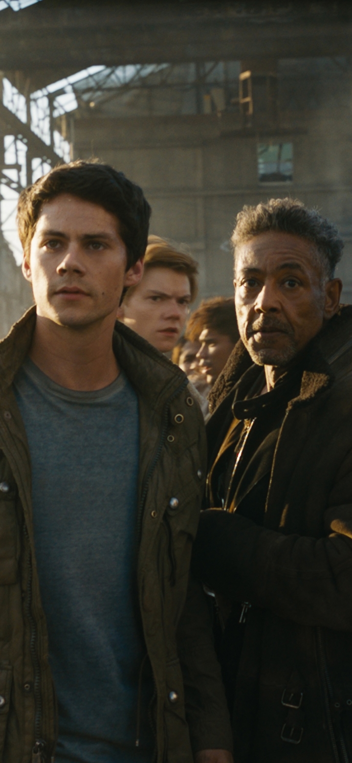 Download mobile wallpaper Movie, Giancarlo Esposito, Dylan O'brien, Maze Runner: The Death Cure for free.