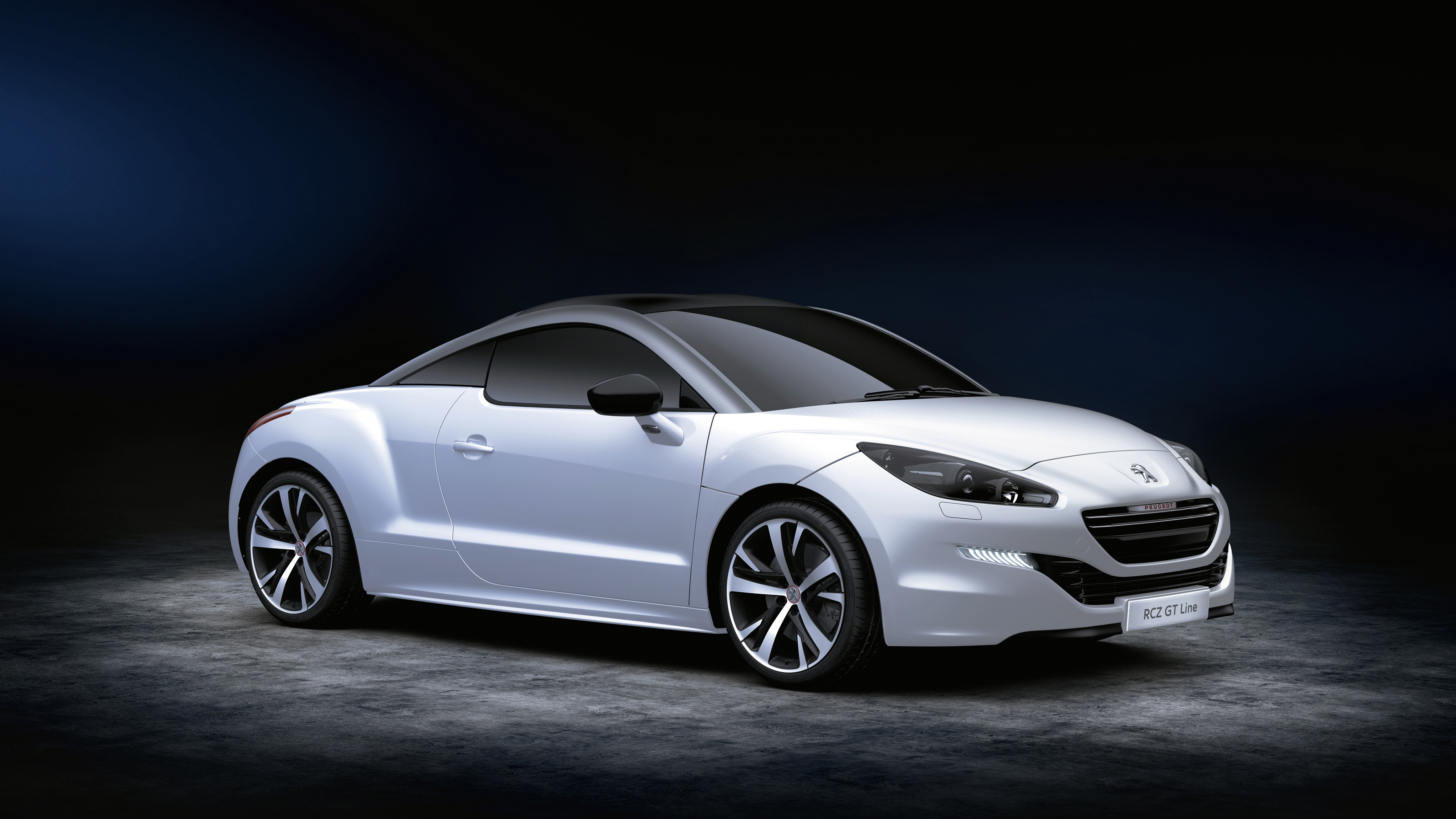 Download mobile wallpaper Peugeot, Car, Vehicles, Peugeot Rcz, White Car for free.