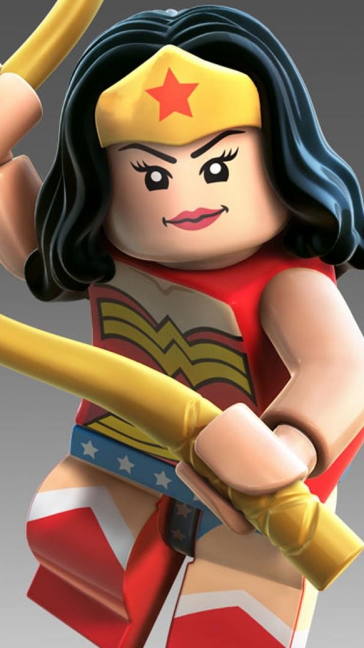 Descarga gratuita de fondo de pantalla para móvil de Lego, Videojuego, La Mujer Maravilla, Mujer Maravilla, Lego Batman 2: Dc Super Heroes.