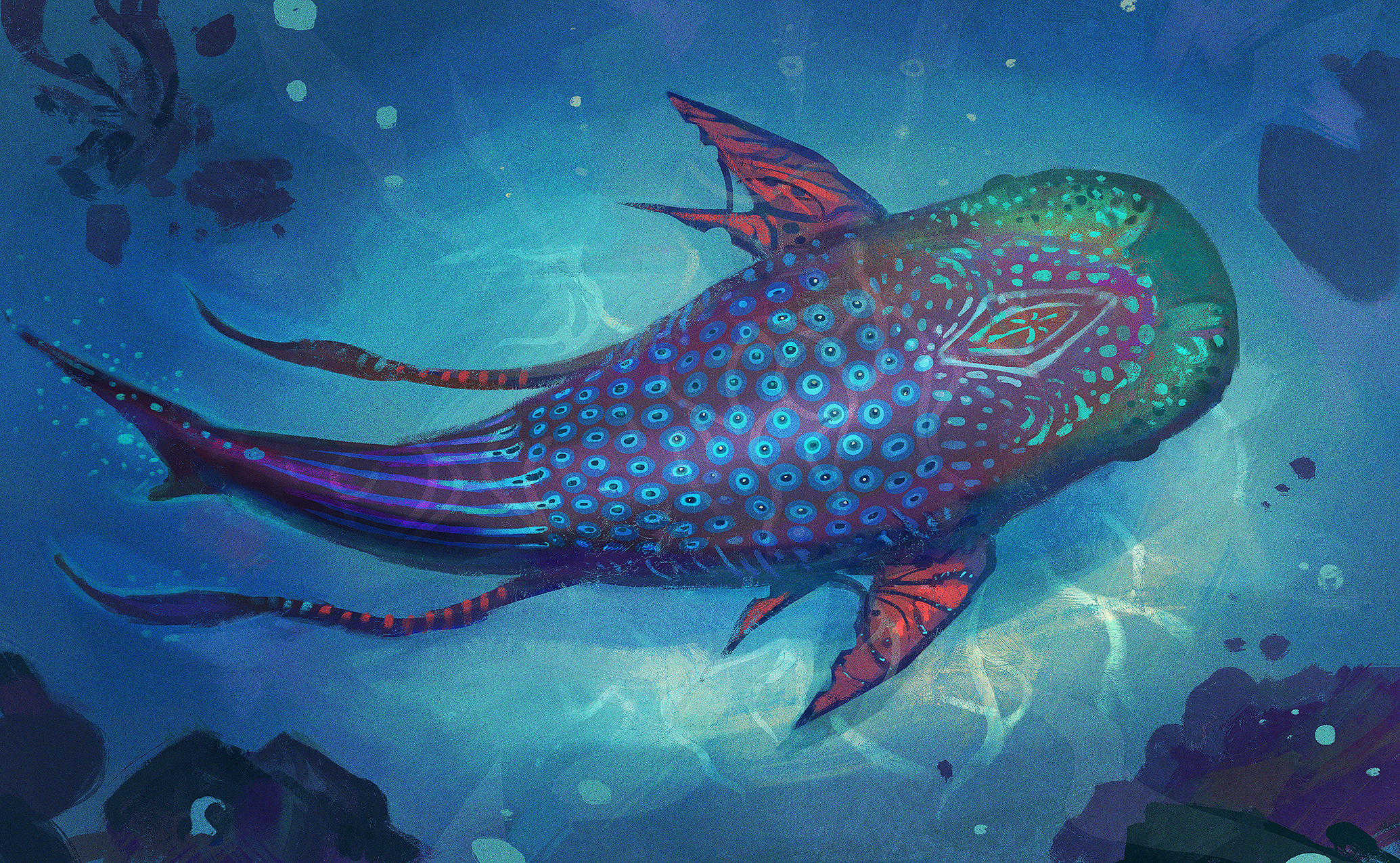 Free download wallpaper Fantasy, Animal, Fish, Fantasy Animals on your PC desktop