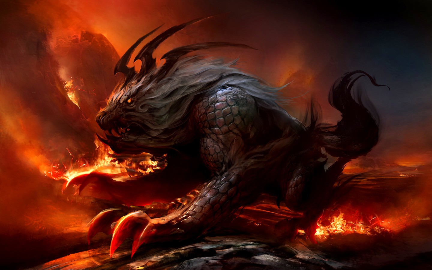 Free download wallpaper Fantasy, Creature on your PC desktop