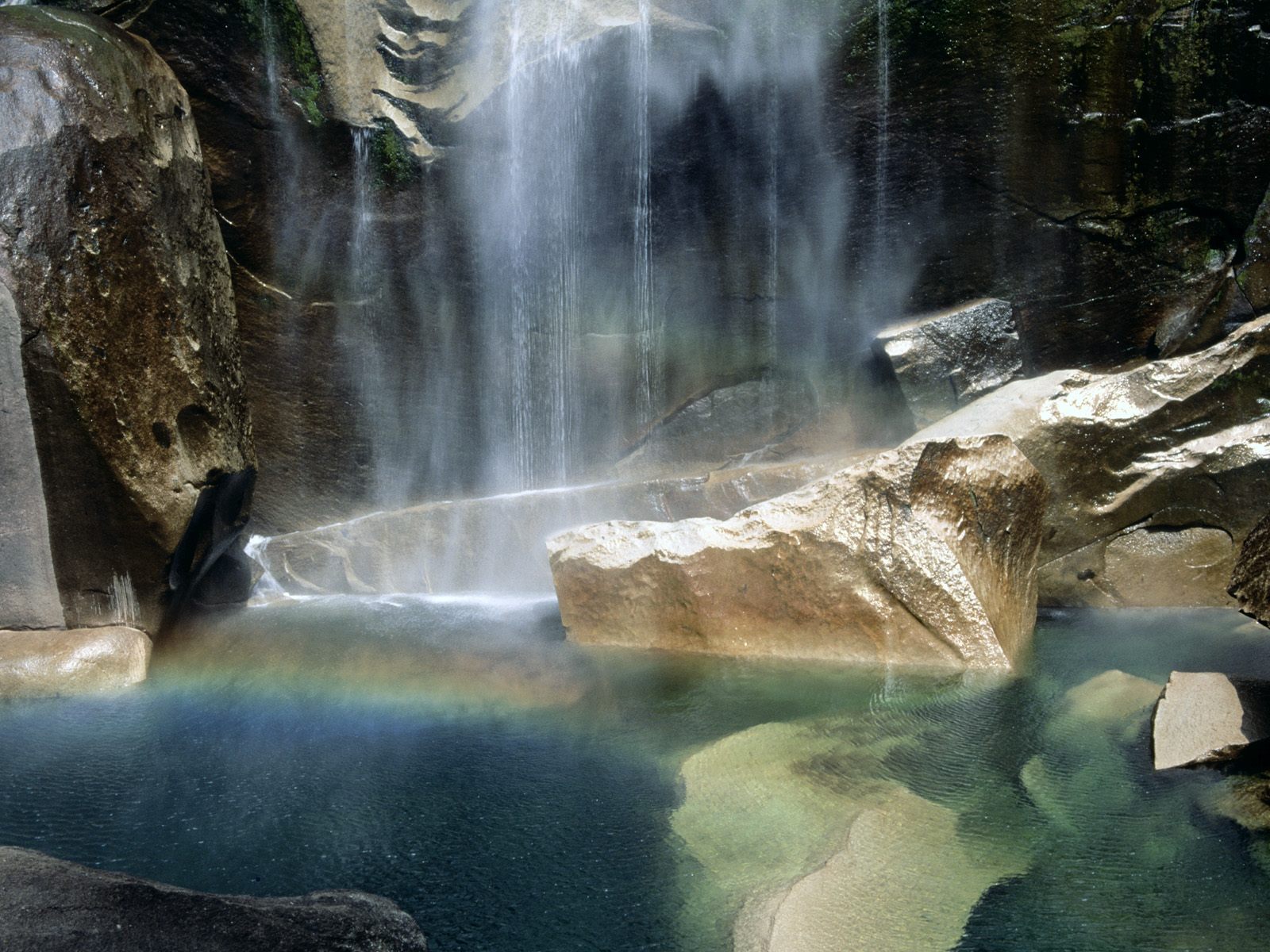 earth, waterfall, waterfalls desktop HD wallpaper