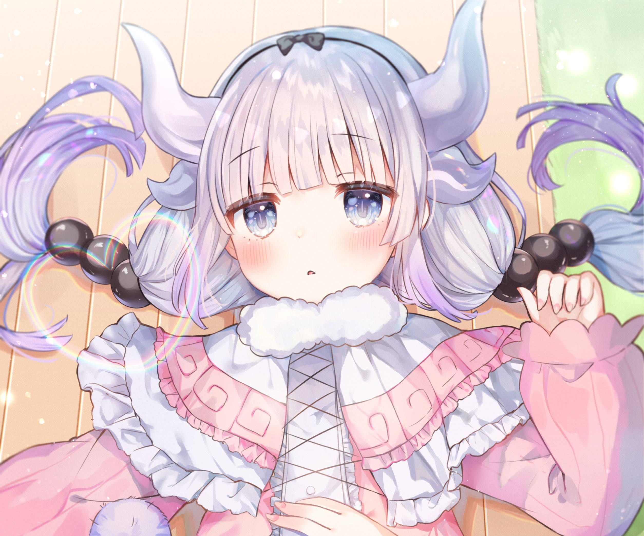 Handy-Wallpaper Animes, Kobayashi San Chi No Maid Dragon, Kanna Kamui kostenlos herunterladen.