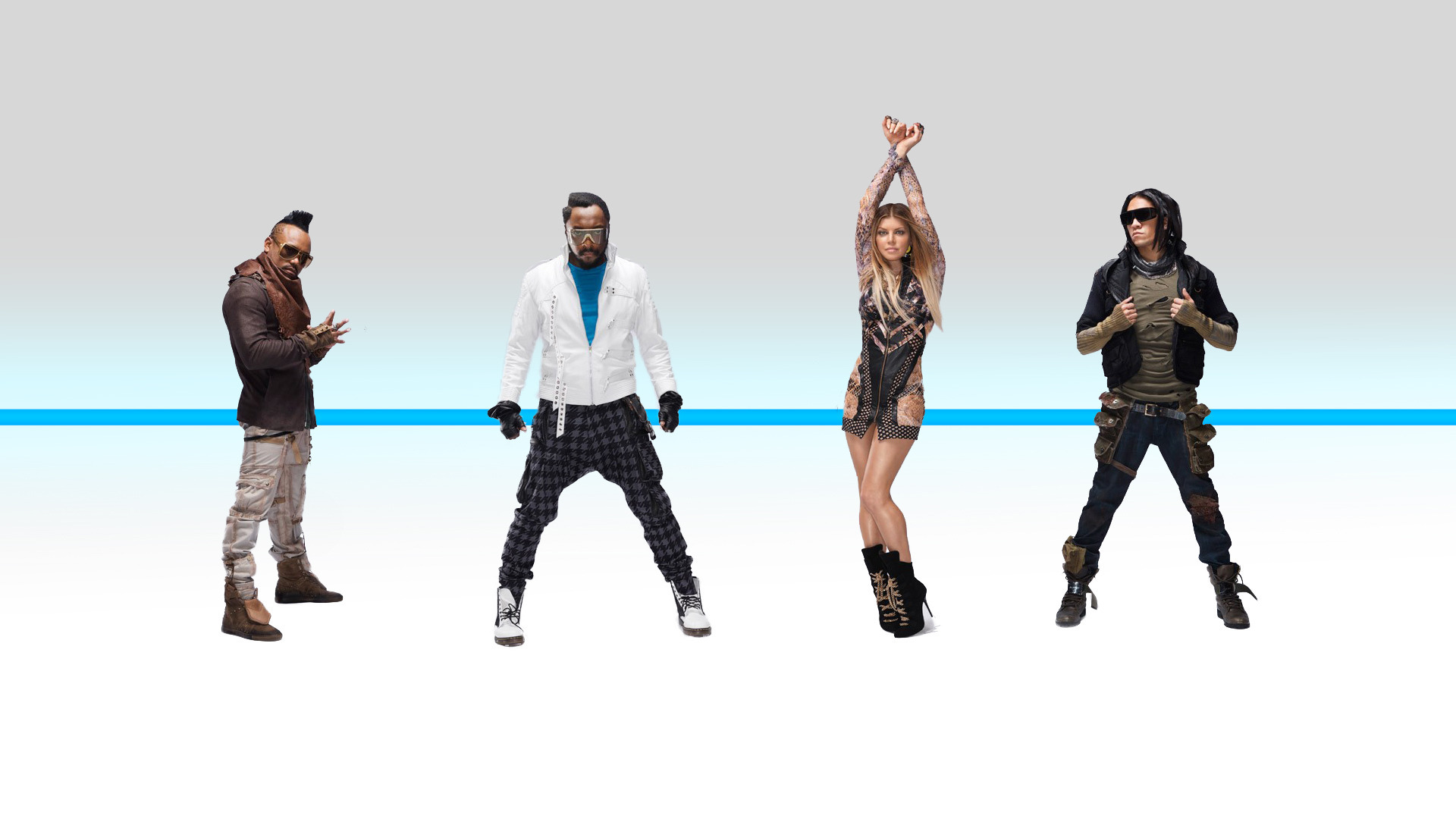 Популярные заставки и фоны The Black Eyed Peas на компьютер