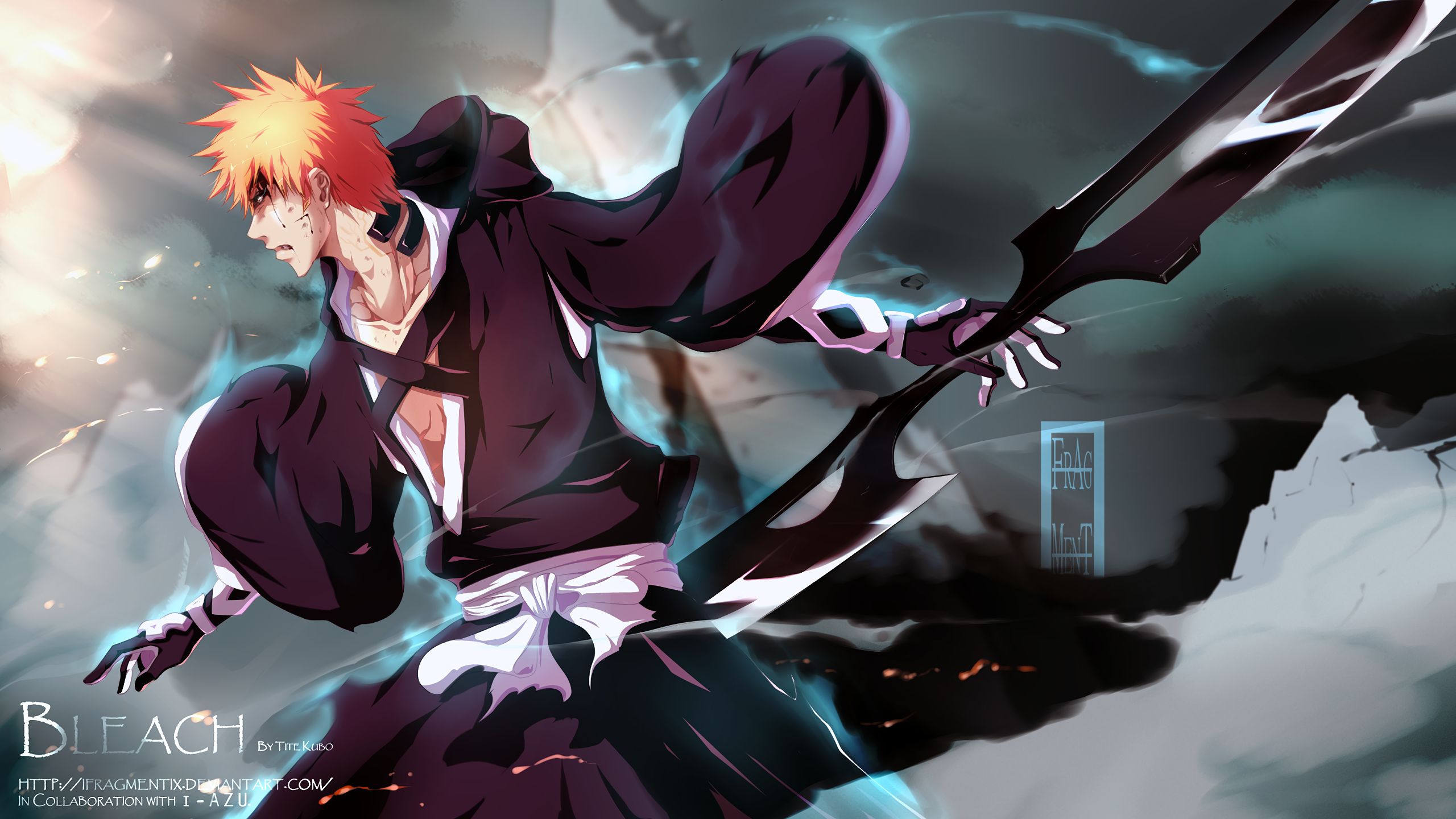 Handy-Wallpaper Bleach, Animes, Ichigo Kurosaki kostenlos herunterladen.