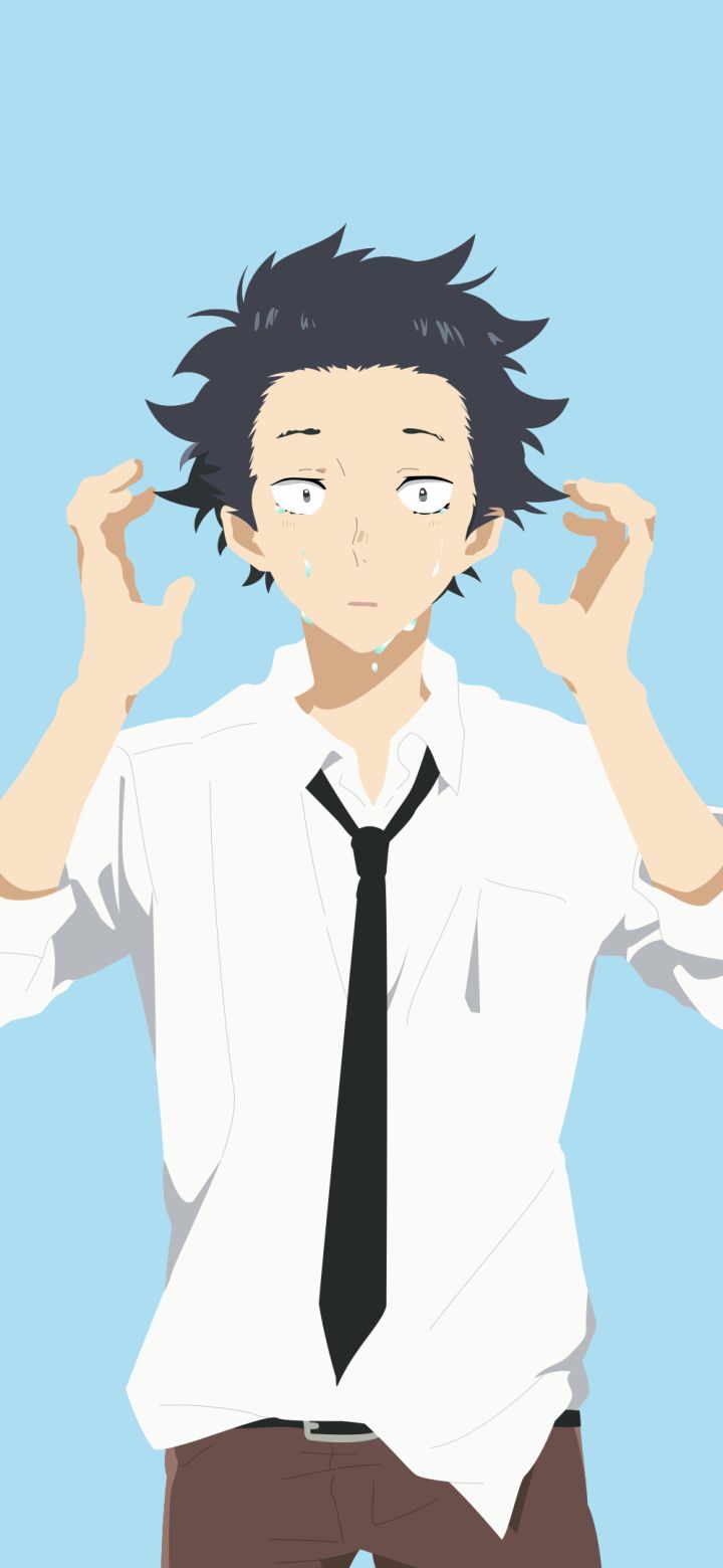 Handy-Wallpaper Animes, Shoya Ishida, Koe No Katachi kostenlos herunterladen.