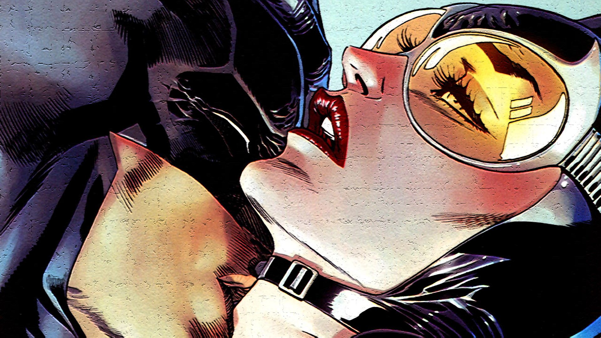 Скачать обои бесплатно Комиксы, Бэтмен, Женщина Кошка картинка на рабочий стол ПК