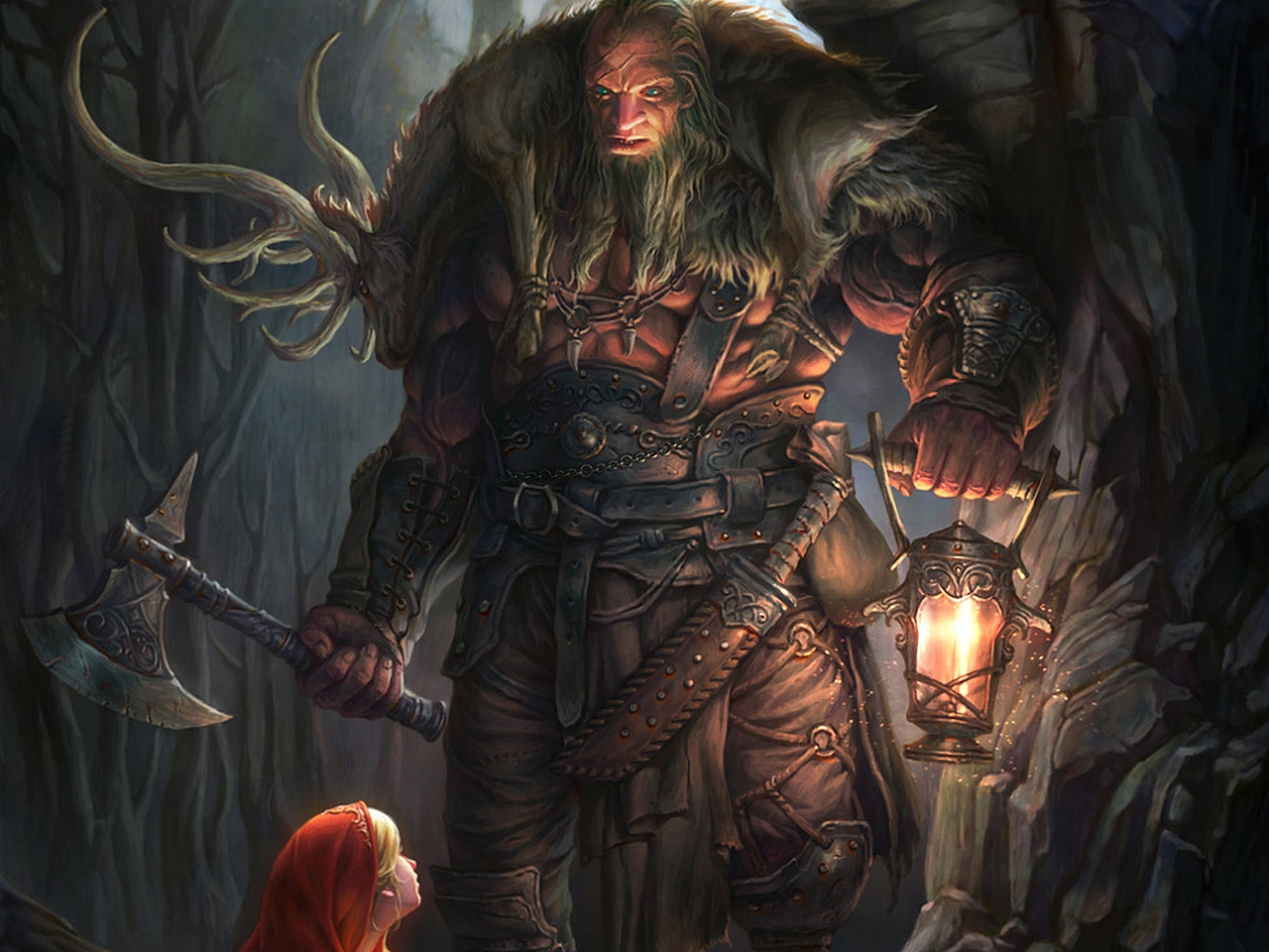 Download mobile wallpaper Fantasy, Warrior for free.