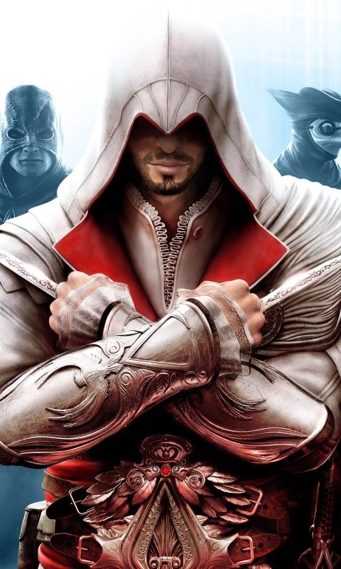 Baixar papel de parede para celular de Assassin's Creed: Irmandade, Ezio (Assassin's Creed), Assassin's Creed, Videogame gratuito.