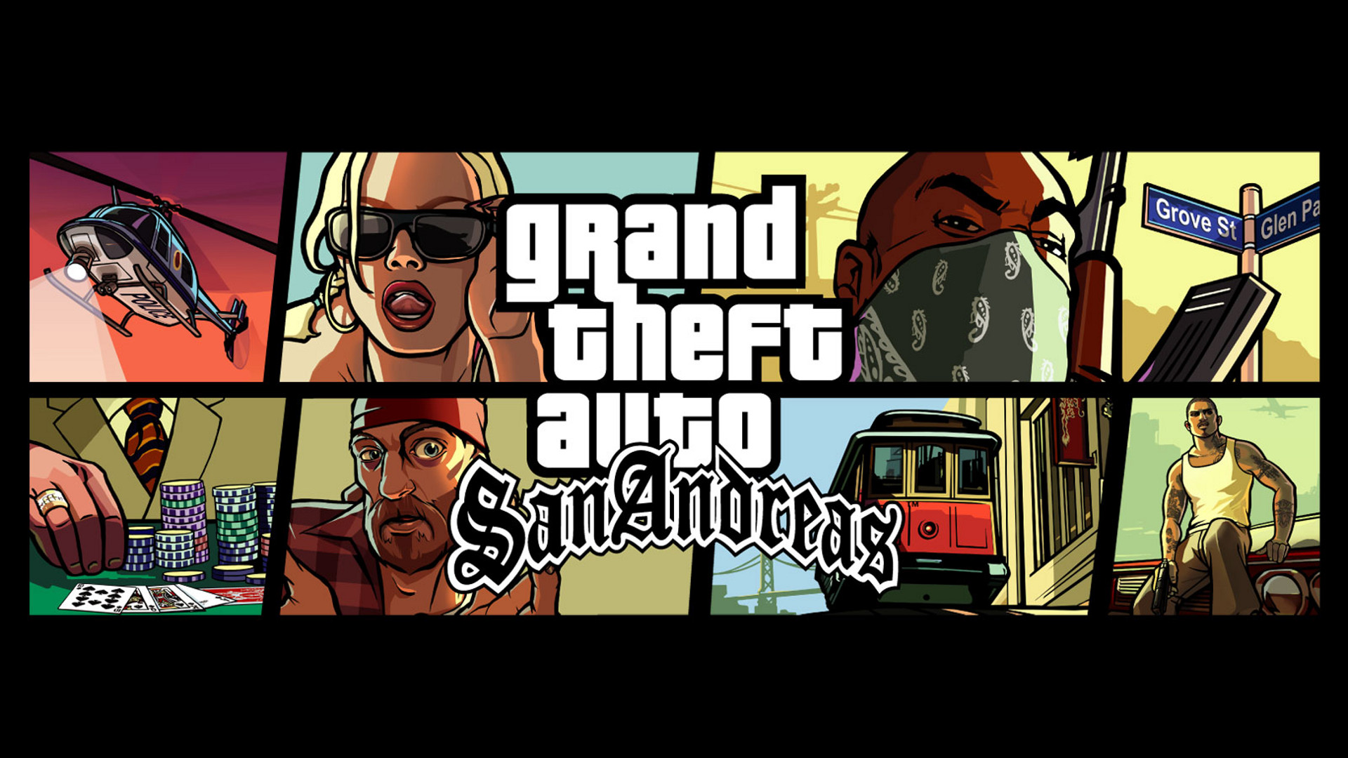 Melhores papéis de parede de Grand Theft Auto: San Andreas para tela do telefone