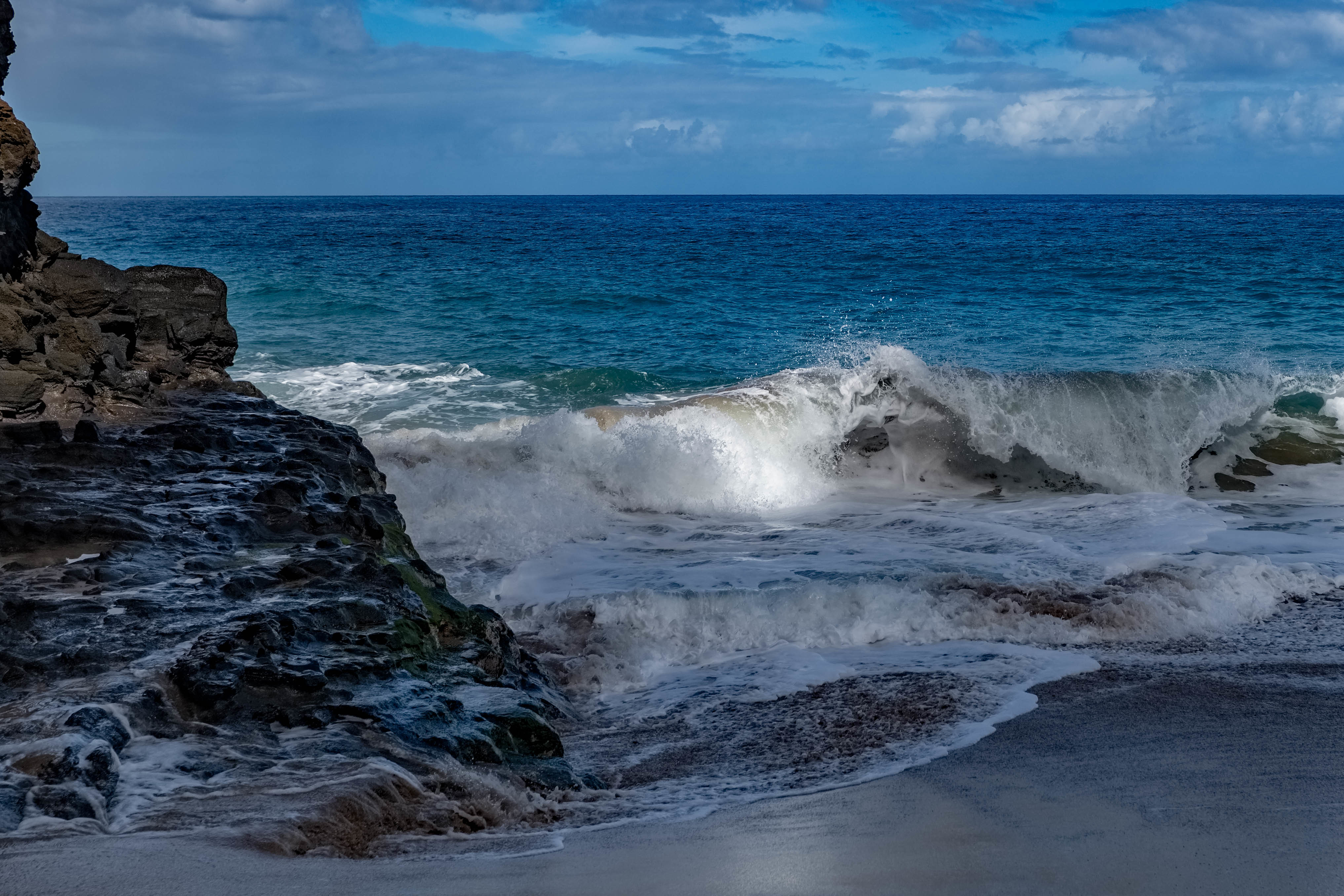 Download mobile wallpaper Surf, Rocks, Coast, Waves, Nature, Sea for free.