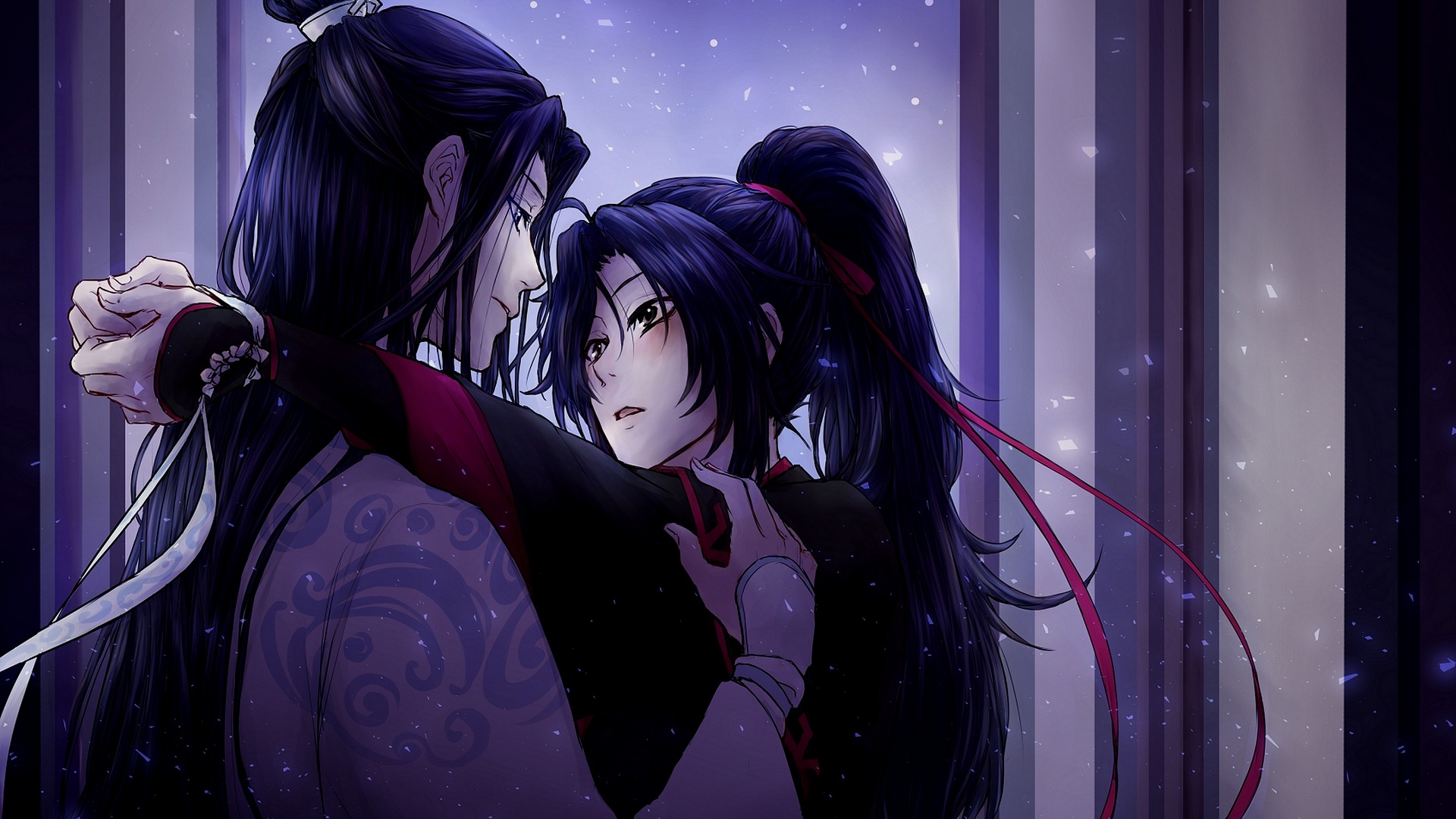 Descarga gratis la imagen Animado, Lanzhan, Wei Ying, Lan Wangji, Wei Wu Xian, Mo Dao Zu Shi en el escritorio de tu PC