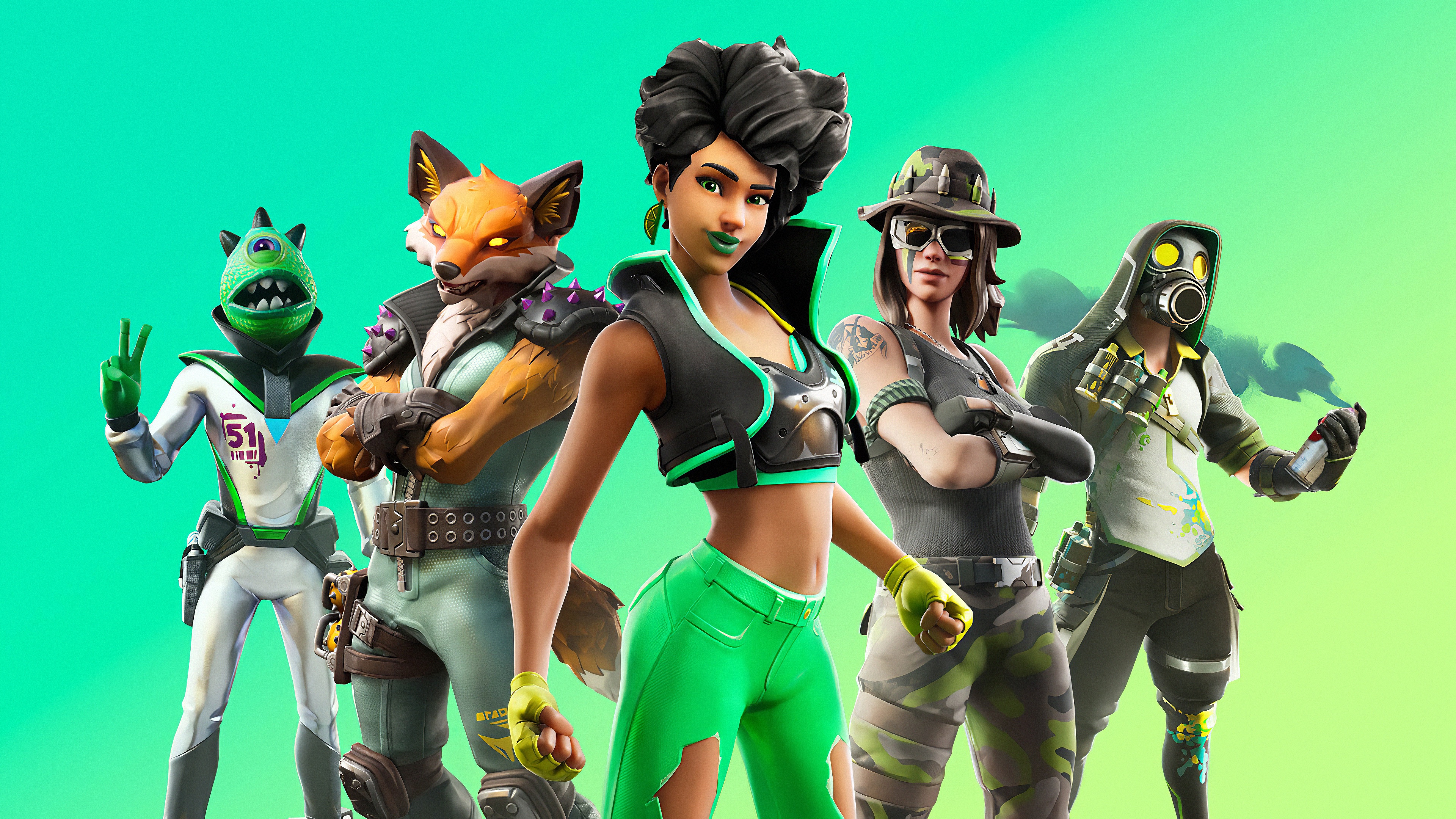 Handy-Wallpaper Computerspiele, Fortnite kostenlos herunterladen.