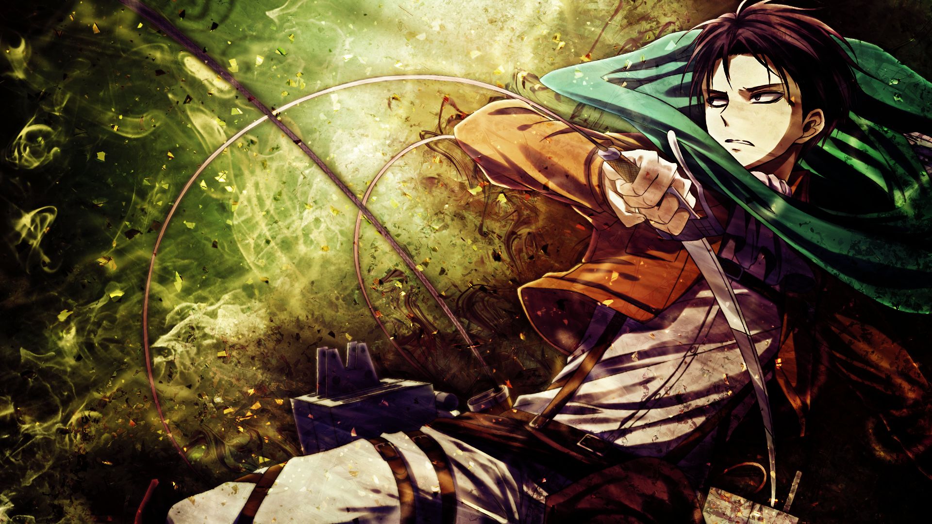 Handy-Wallpaper Animes, Attack On Titan, Levi Ackermann kostenlos herunterladen.