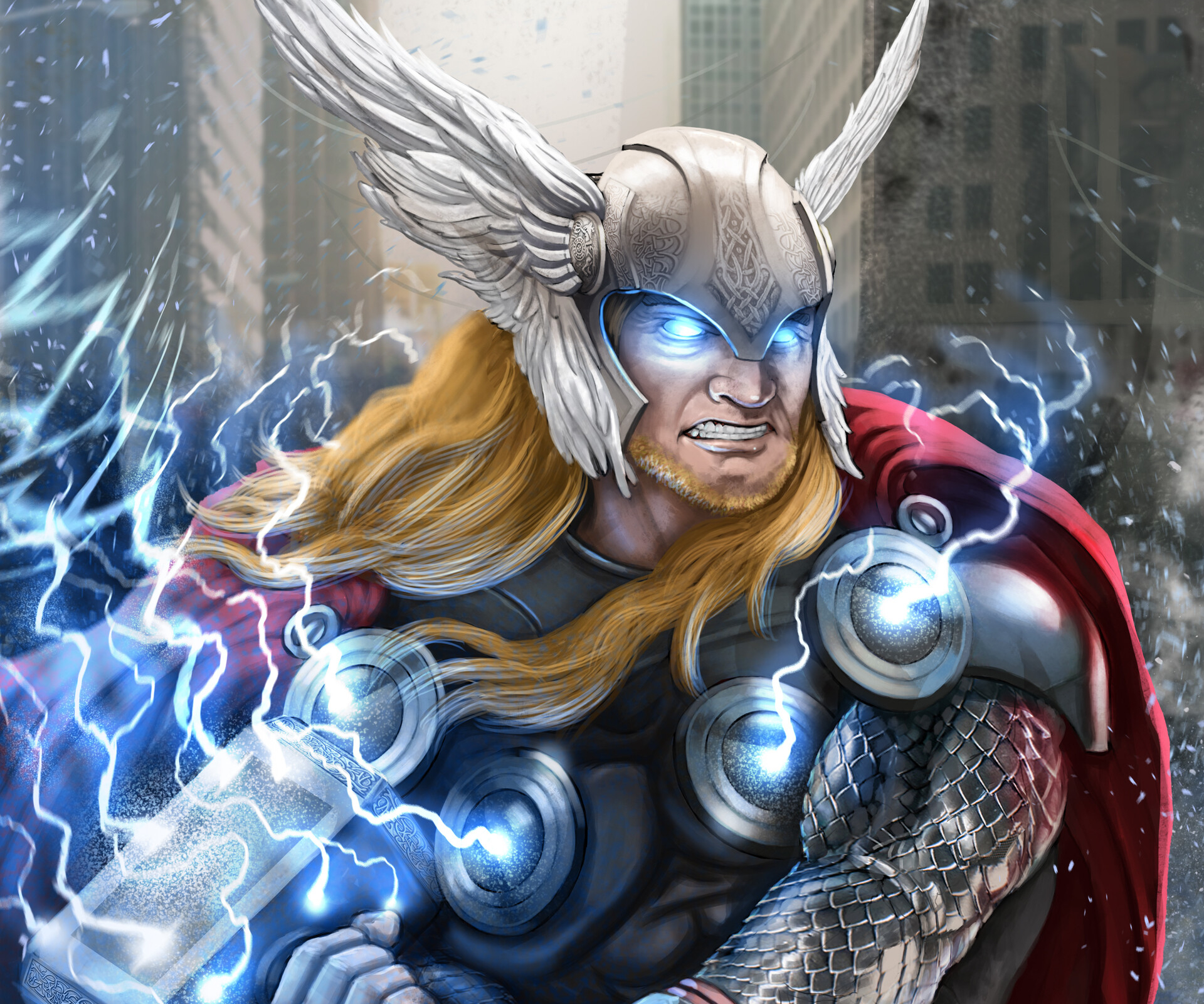 Download mobile wallpaper Comics, Thor for free.