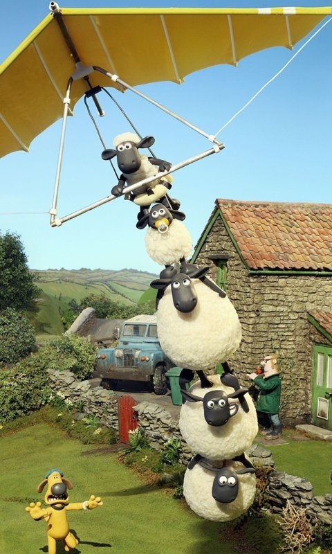 Mobile wallpaper movie, shaun the sheep movie