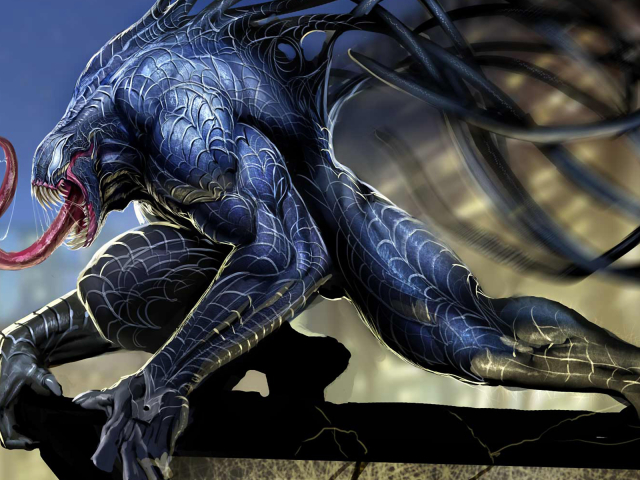 Laden Sie das Comics, Spider Man, Venom-Bild kostenlos auf Ihren PC-Desktop herunter