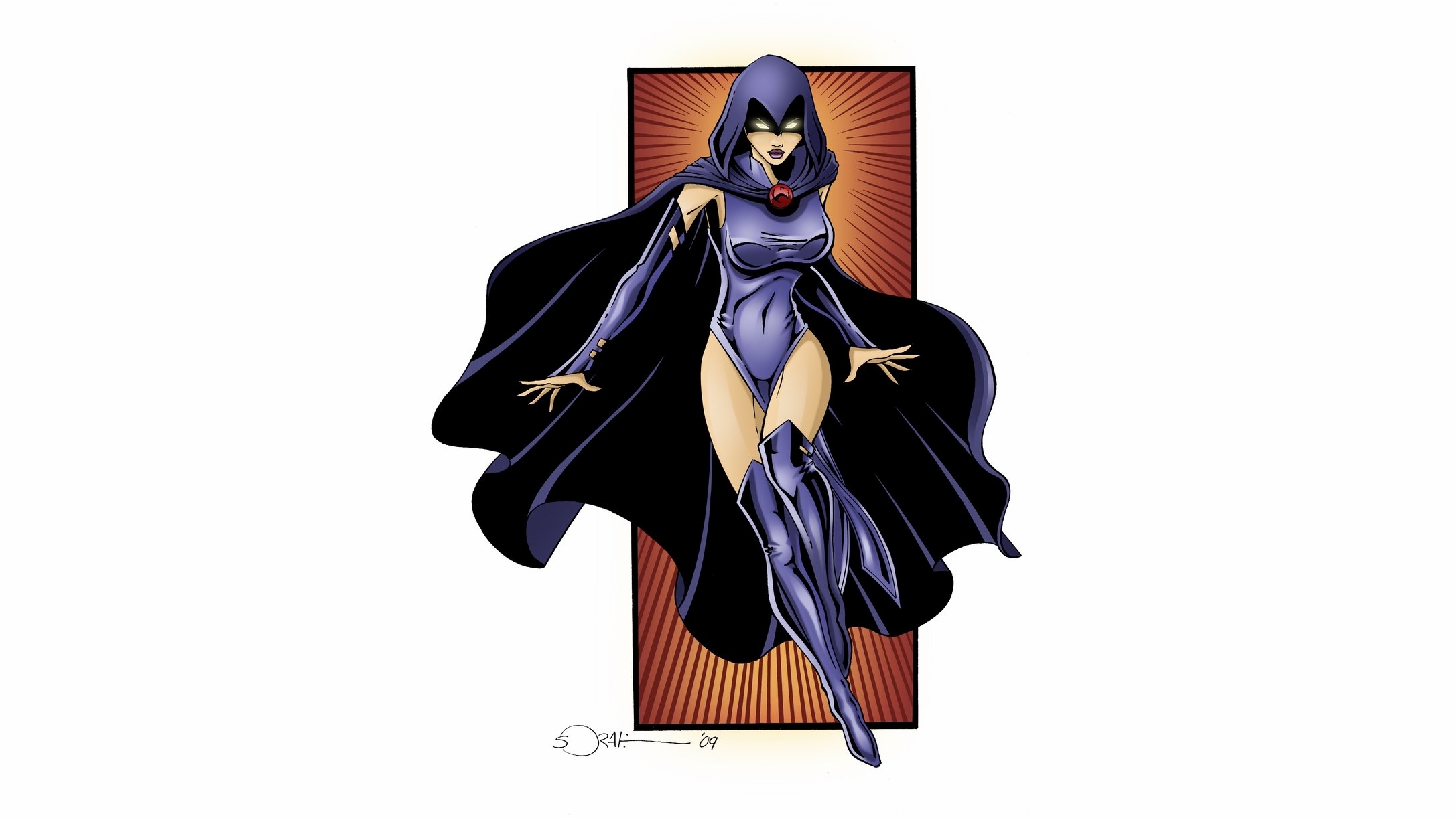 Handy-Wallpaper The Raven Prophet Des Teufels, Rabe (Dc Comics), Teen Titans, Comics kostenlos herunterladen.