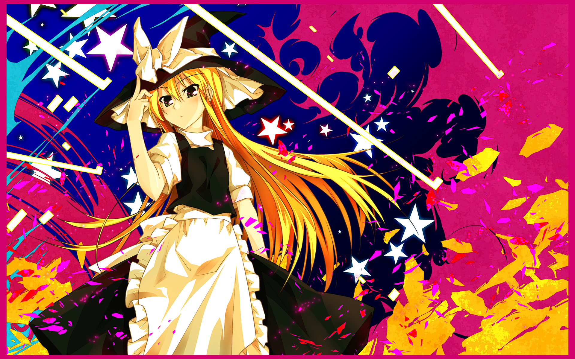 Laden Sie das Animes, Tuhu, Marisa Kirisame-Bild kostenlos auf Ihren PC-Desktop herunter