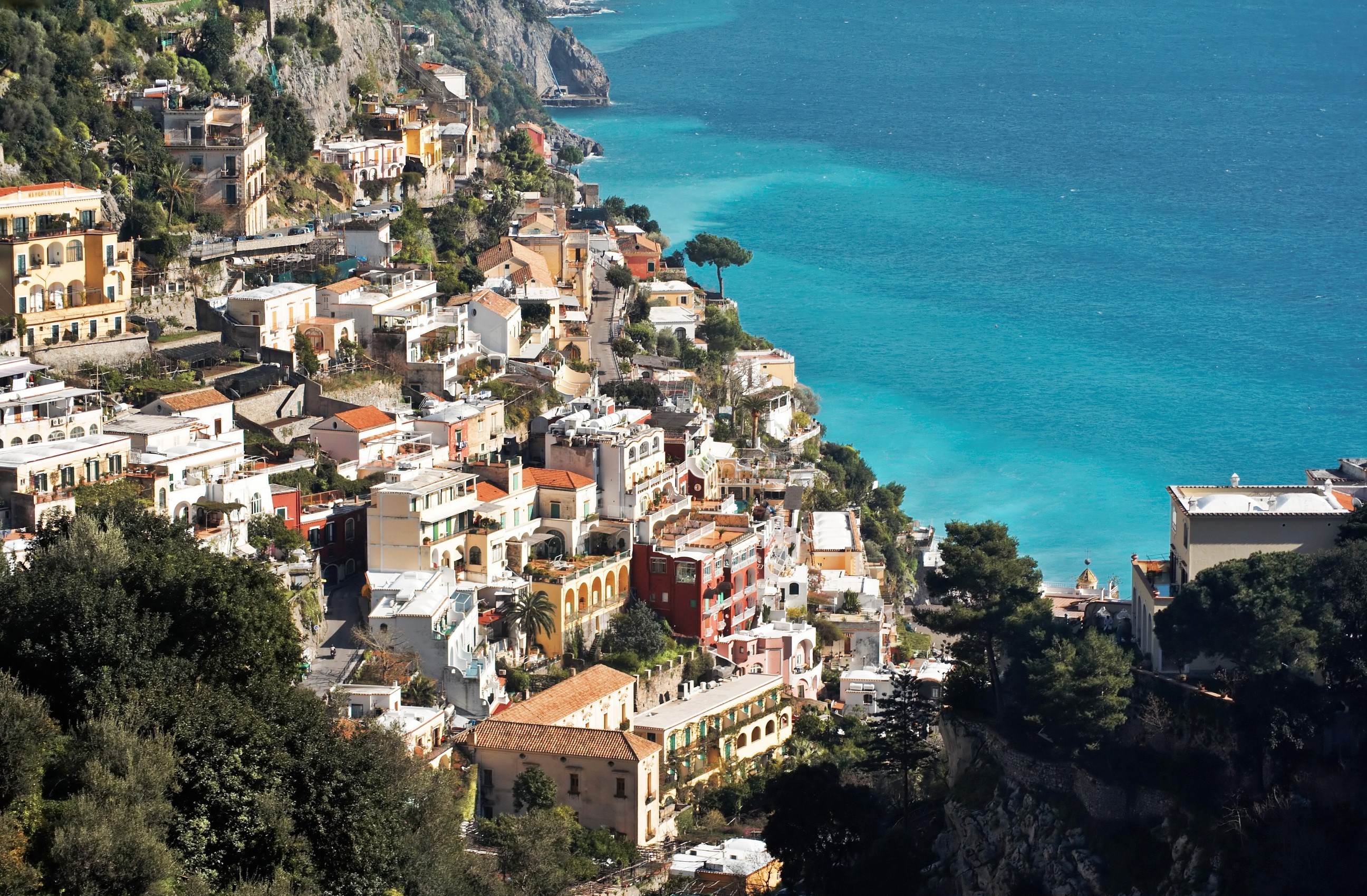 italy, man made, amalfi, salerno, towns 1080p