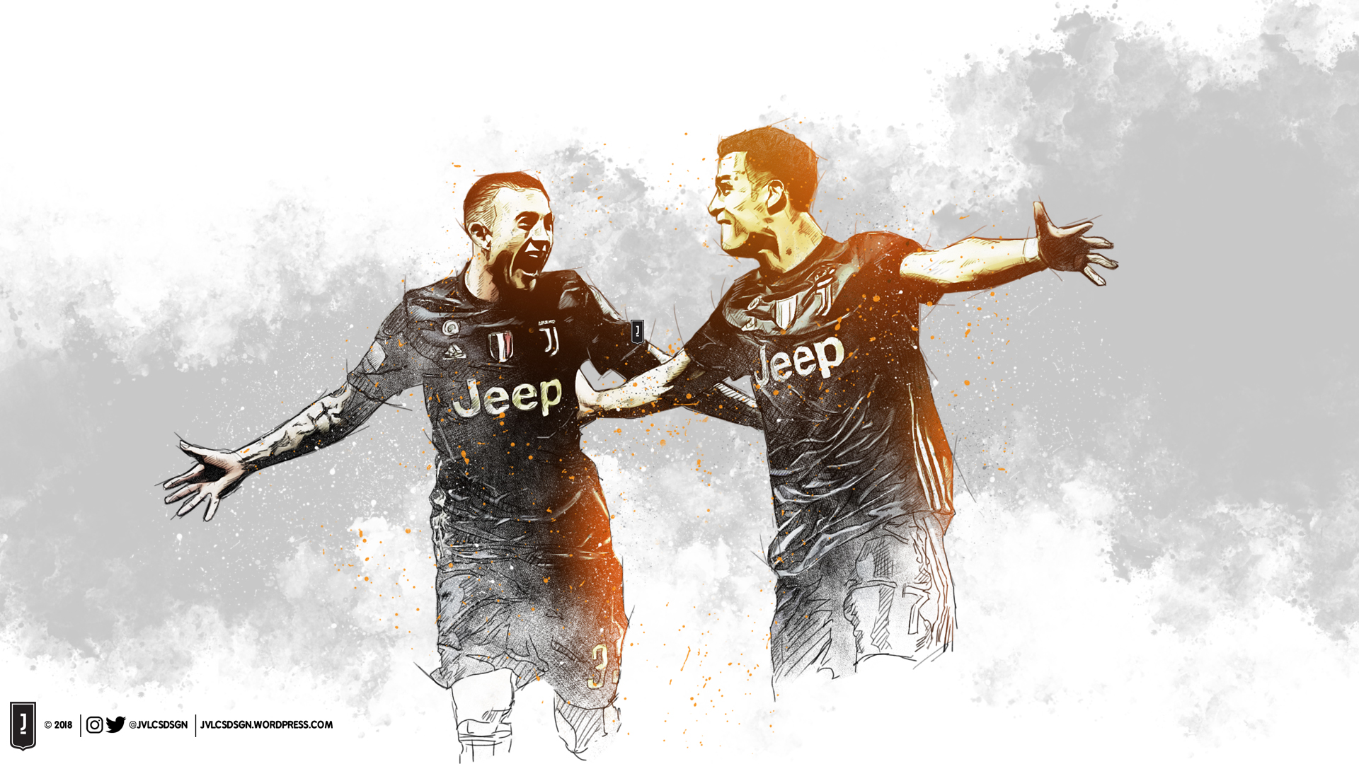 Free download wallpaper Sports, Cristiano Ronaldo, Soccer, Juventus F C, Federico Bernardeschi on your PC desktop
