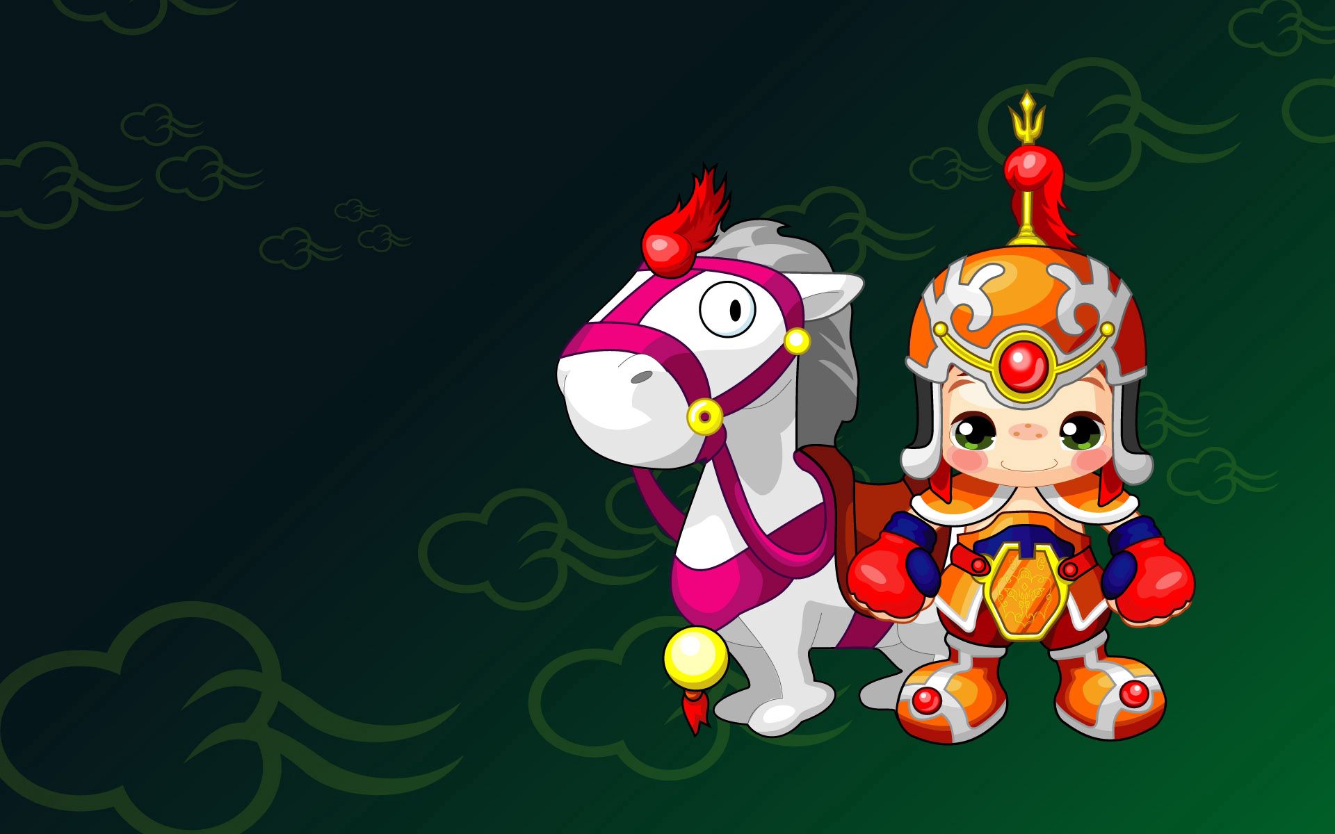 Free download wallpaper Costume, Picture, Warrior, Drawing, Horse, Vector on your PC desktop
