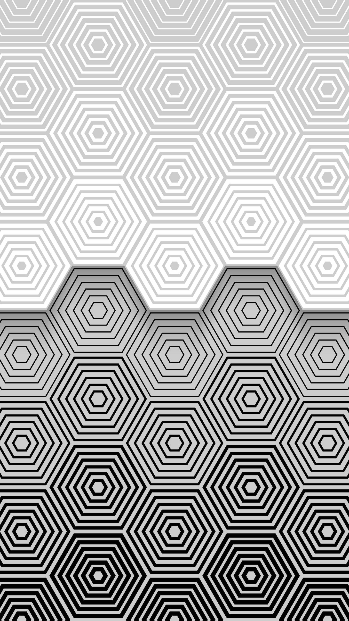 Download mobile wallpaper Pattern, Artistic, Hexagon, Minimalist for free.