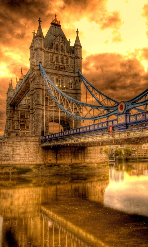 Baixar papel de parede para celular de Pontes, Pôr Do Sol, Londres, Inglaterra, Ponte Da Torre, Feito Pelo Homem gratuito.