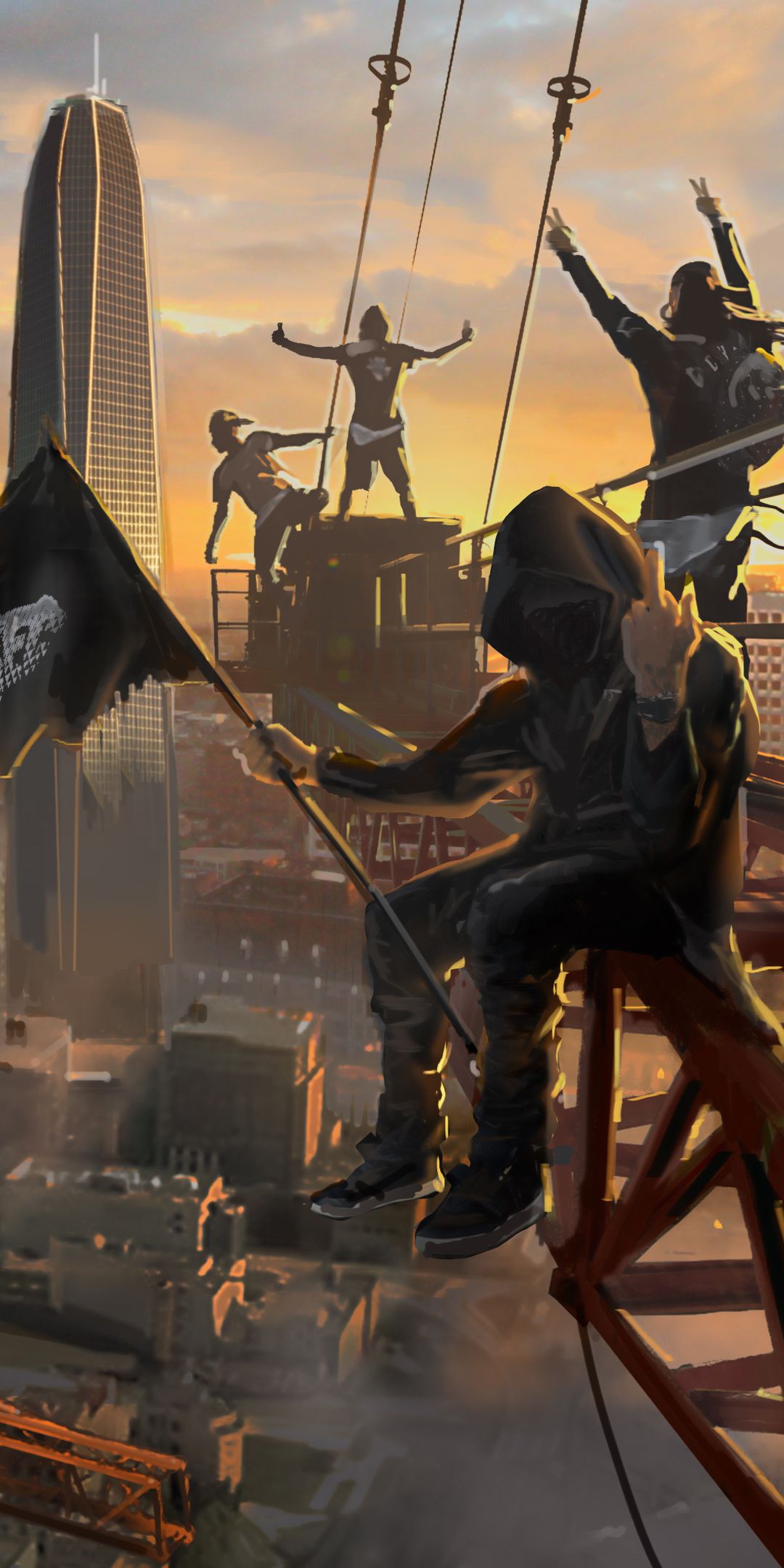 Download mobile wallpaper Watch Dogs, Video Game, Watch Dogs 2 for free.