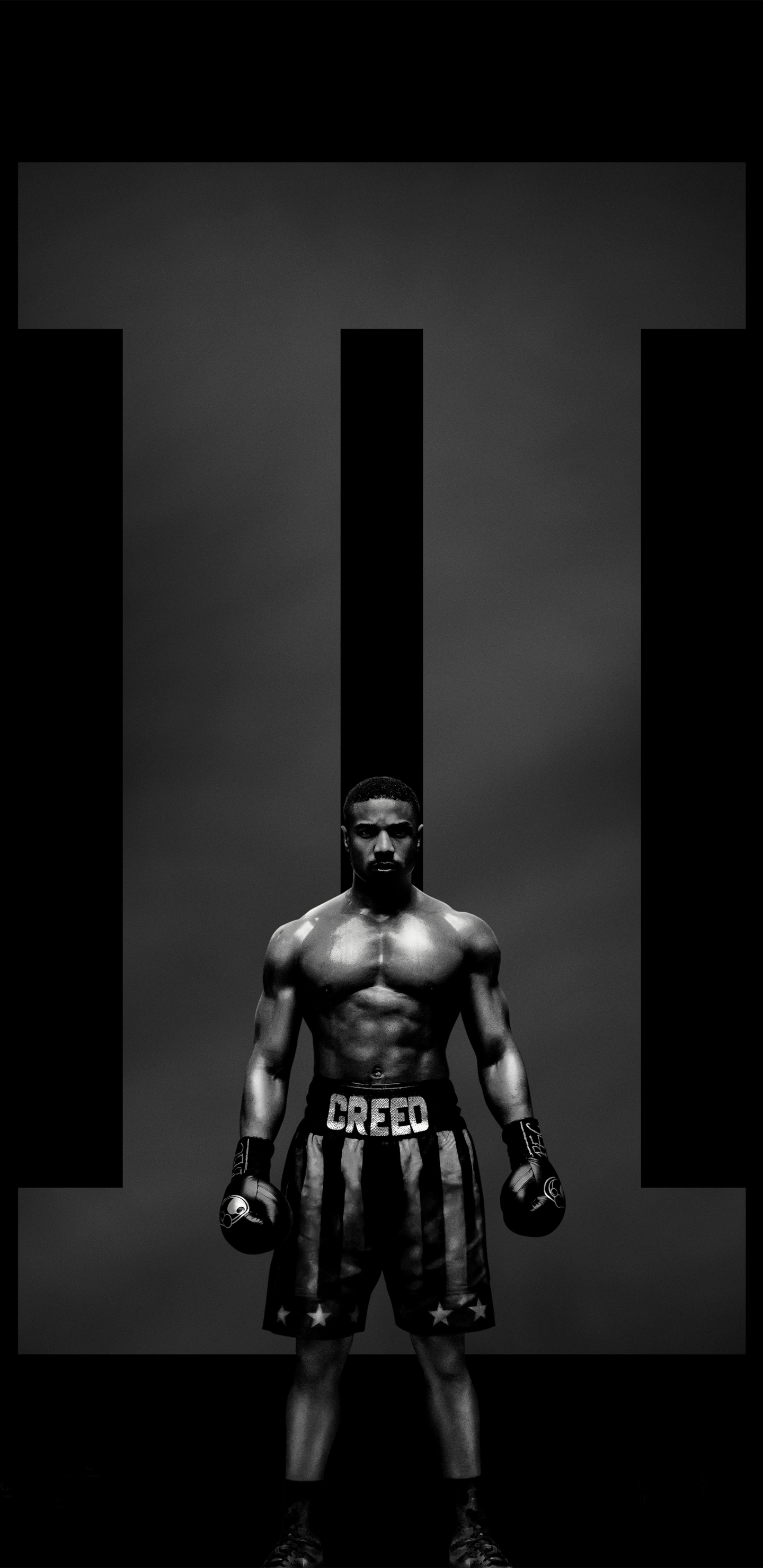 Download mobile wallpaper Boxing, Boxer, Movie, Michael B Jordan, Adonis Creed, Creed (Movie), Creed Ii for free.