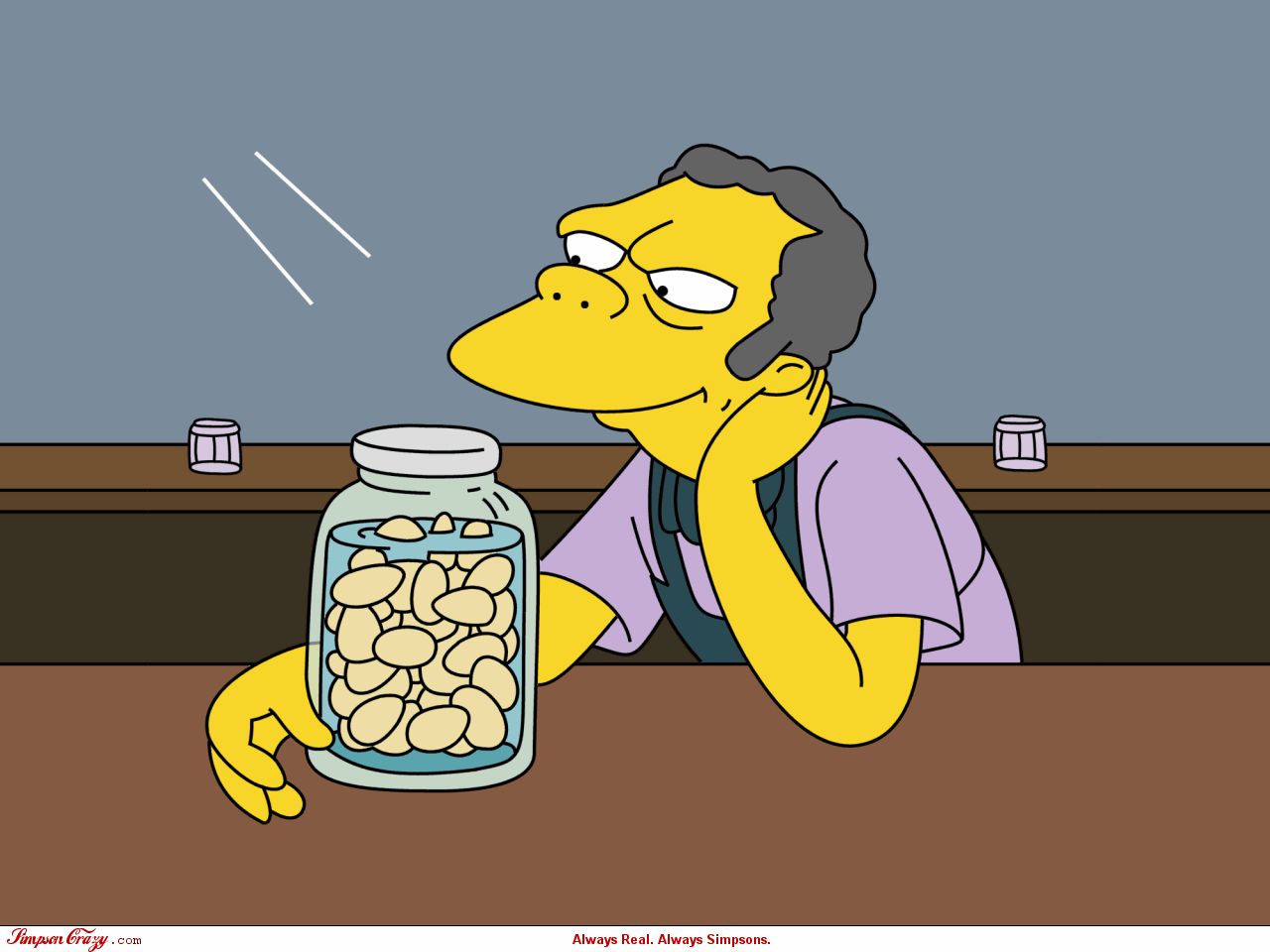 Laden Sie das Die Simpsons, Fernsehserien, Moe Szyslak-Bild kostenlos auf Ihren PC-Desktop herunter