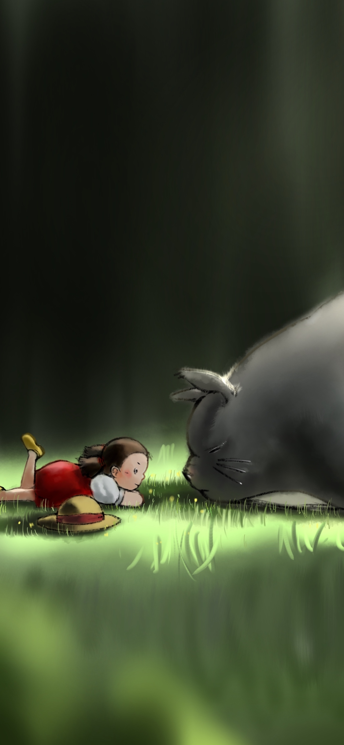 Download mobile wallpaper Anime, Mei Kusakabe, Totoro (My Neighbor Totoro), My Neighbor Totoro for free.
