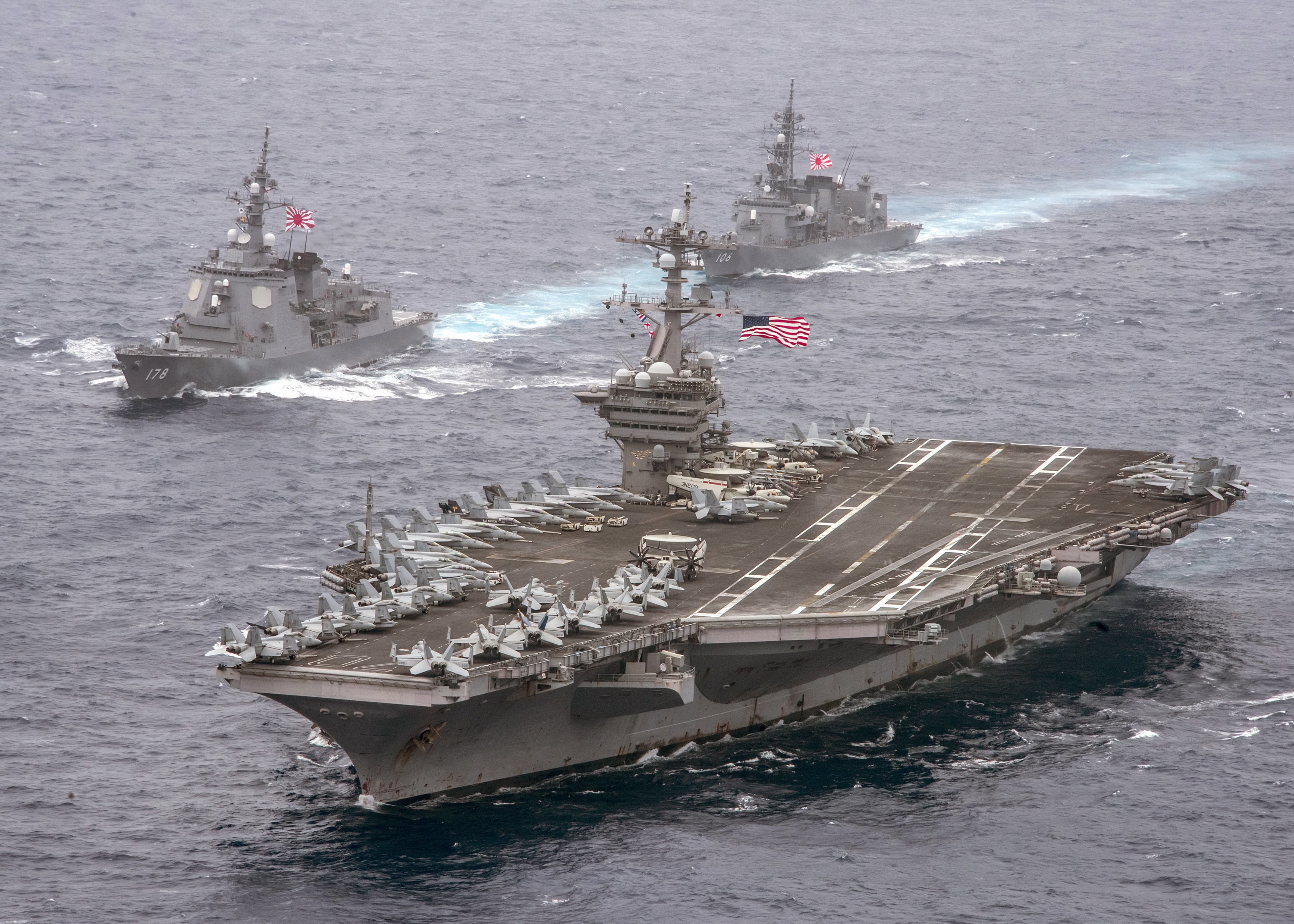 military, uss carl vinson (cvn 70), aircraft carrier, warship, warships