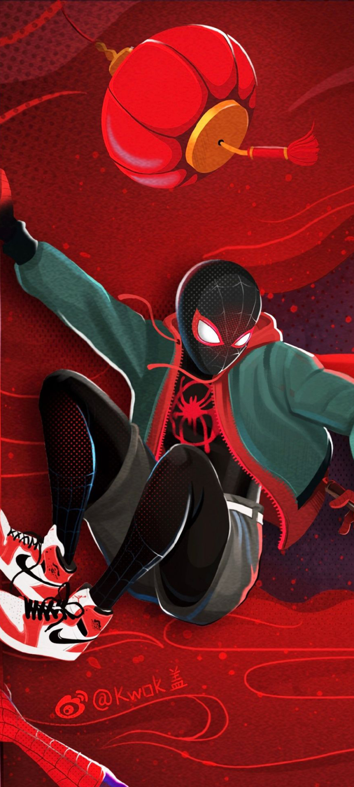 Baixar papel de parede para celular de Homem Aranha, Filme, Miles Morales, Homem Aranha: No Aranhaverso gratuito.